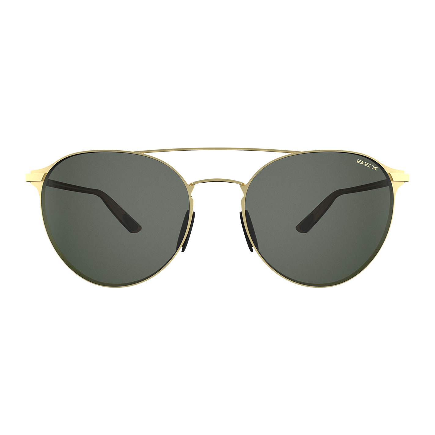 Bex Demi OTG Gold & Forest Sunglasses - Image 1