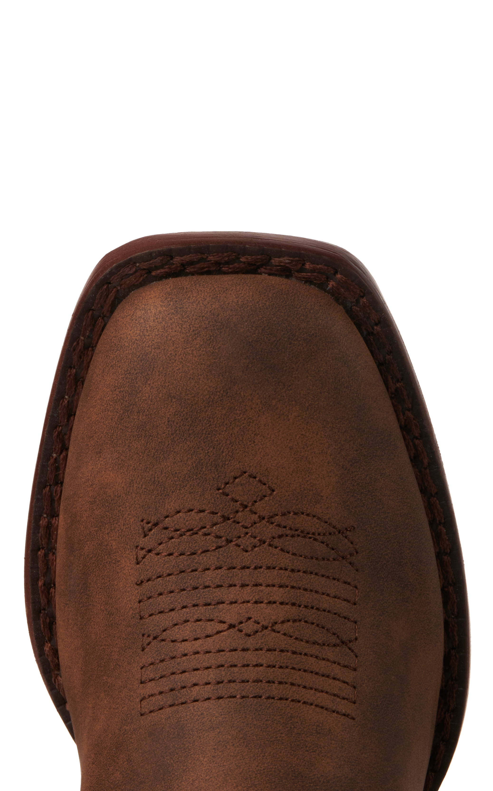 Roper Kids' Tan and Black Square Toe Cowboy Boots - Image 1
