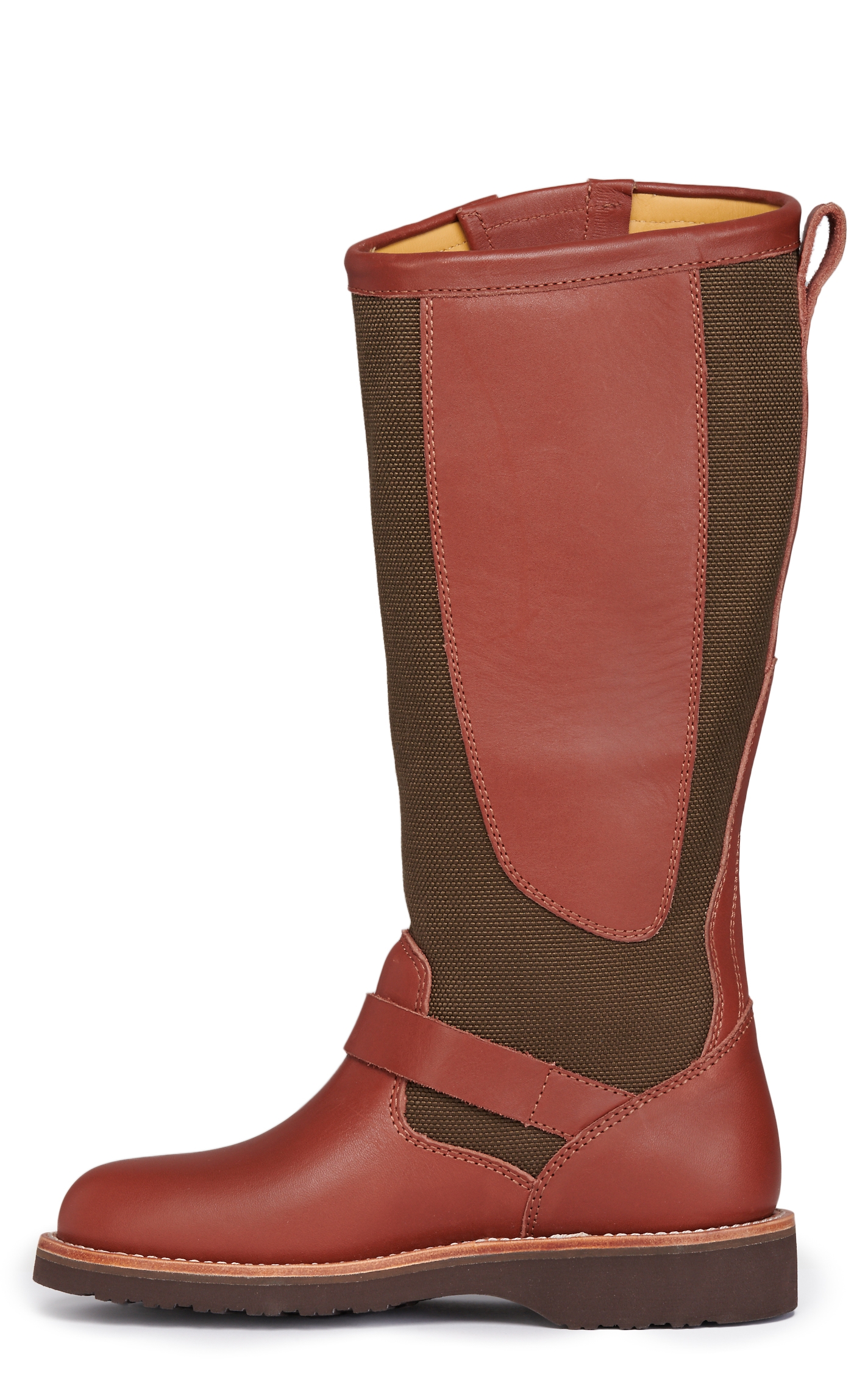 Chippewa Women's Sunjo Oro Russett & Espresso Round Toe Snake Boots - Image 1