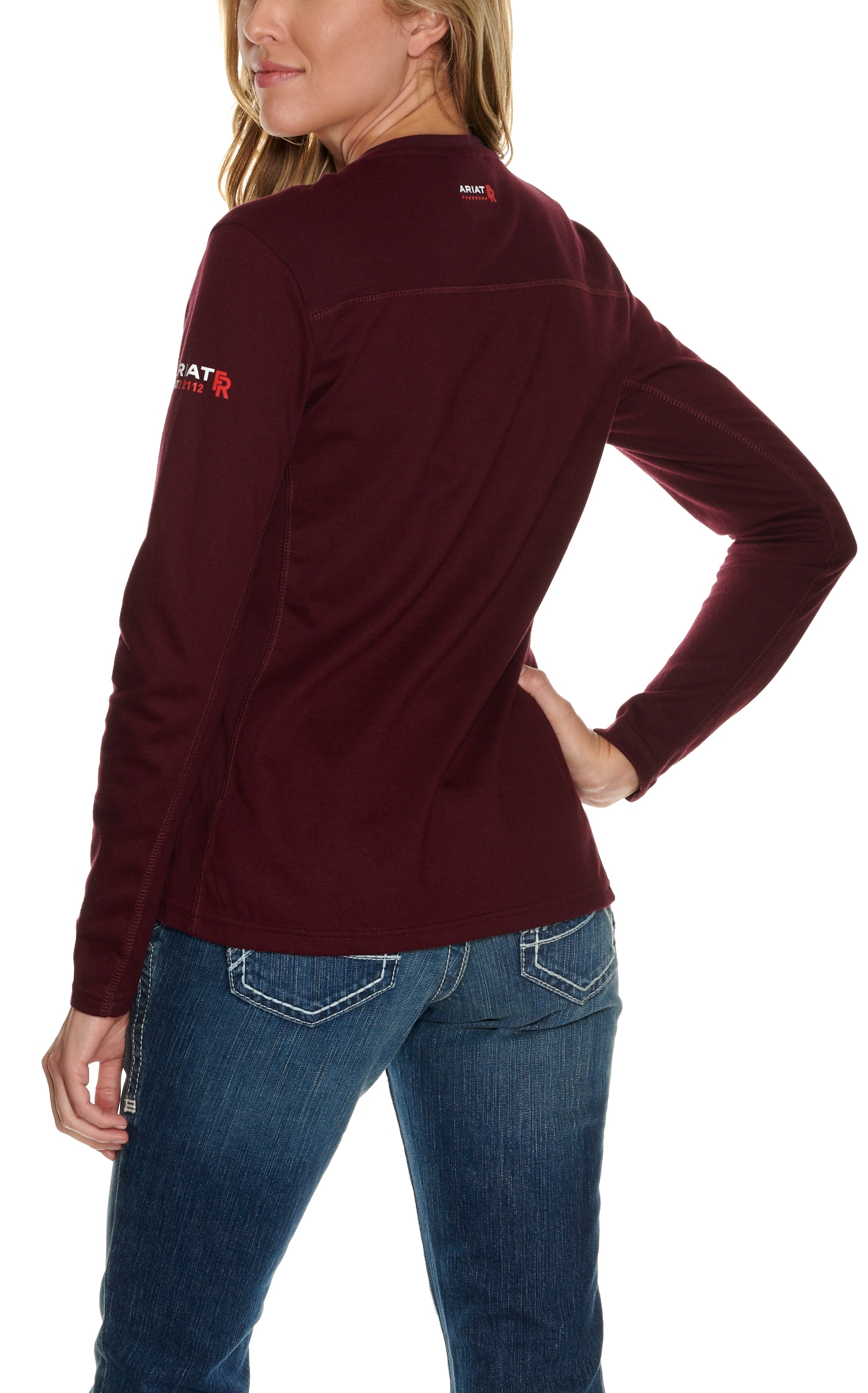 Ariat Women's Malbec AC Long Sleeve FR Work Shirt - Image 1