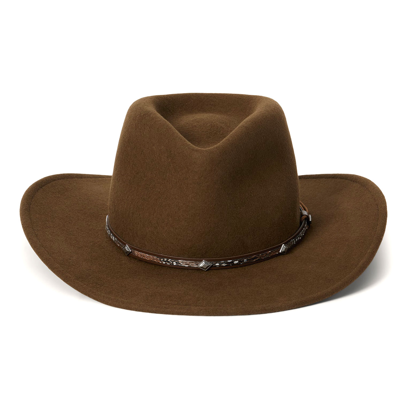 Stetson Mountain Sky Acorn Crushable Tycoon Wool Cowboy Hat - Image 1