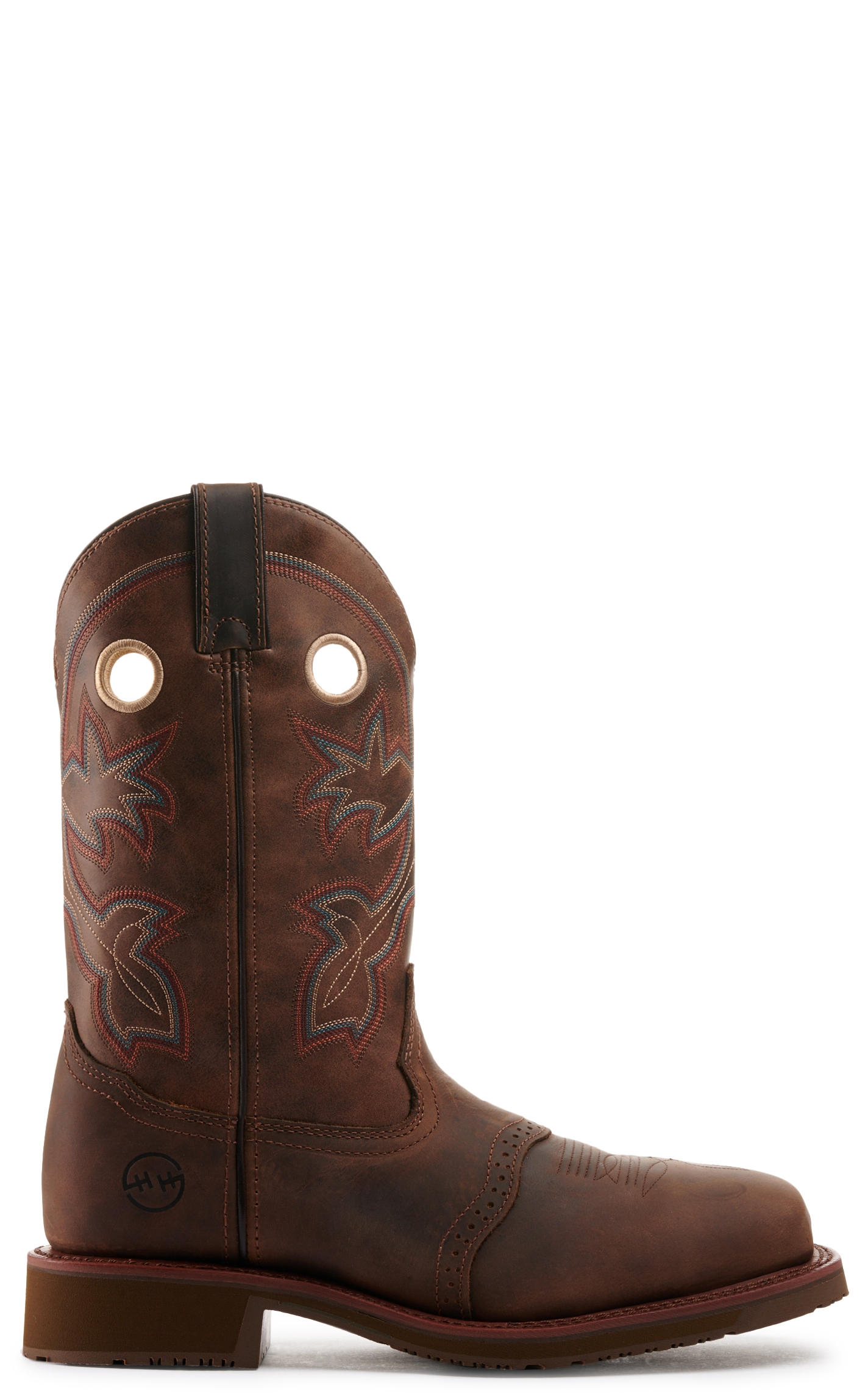 Double H Men's Antonio Earthquake Rust Square Composite Toe Work Boot - Image 1