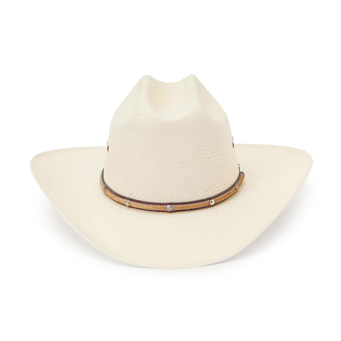 Stetson 10X Angus Straw Cowboy Hat - Image 1