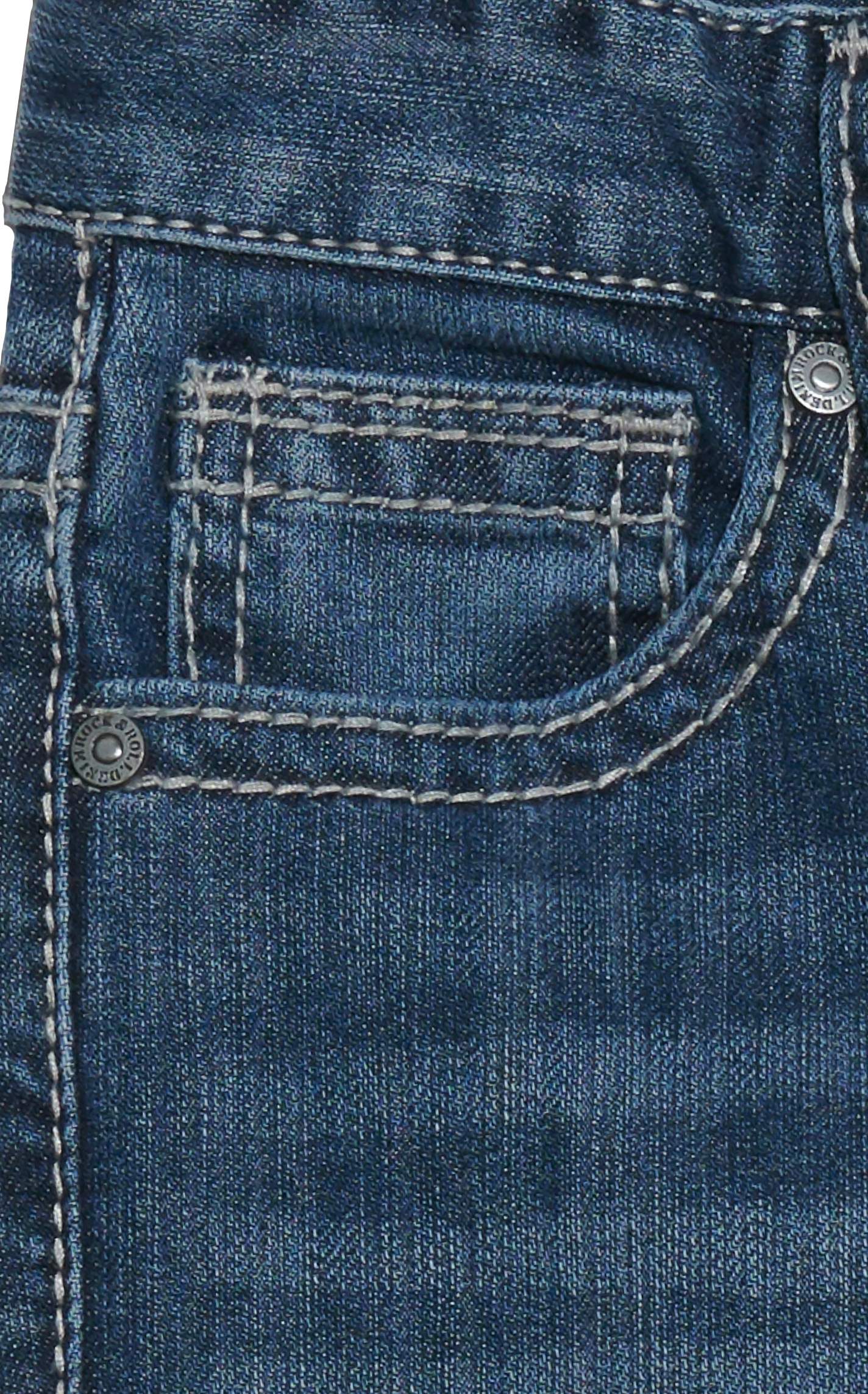 Rock and Roll Denim Boy's Reflex BB Gun Dark Wash Boot Cut Jeans - Image 1