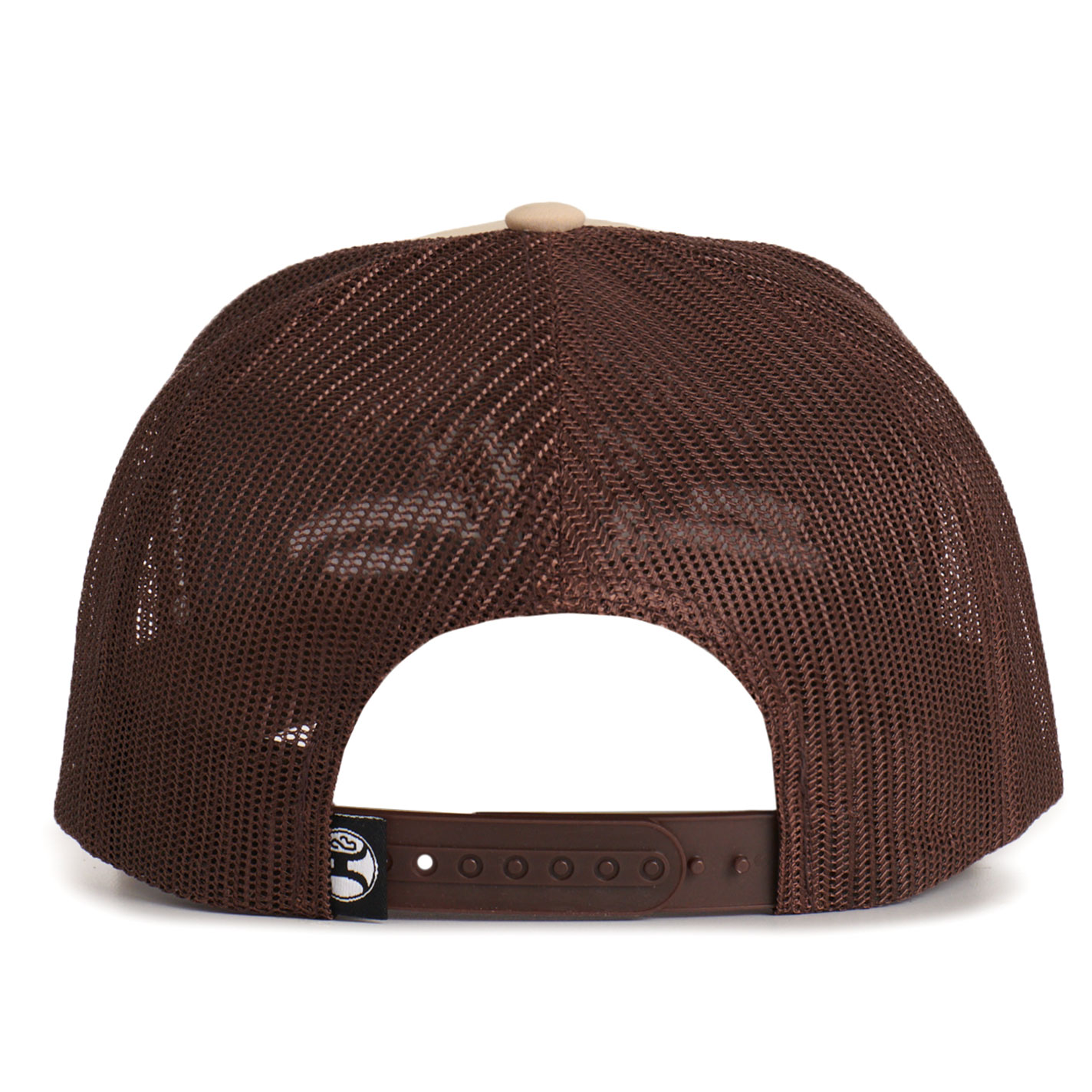 Hooey Tan Rank Stock Rodeo Co Mesh Snapback Cap - Image 1
