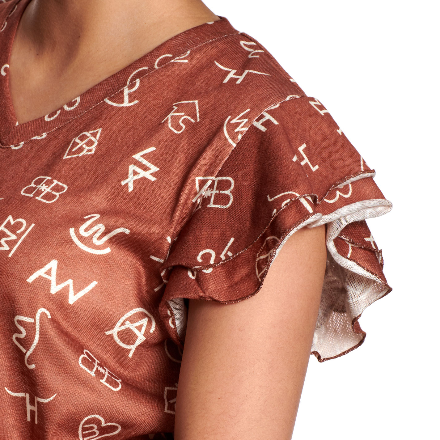 Marigold Kiss Women's Chocolate Branding Irons Top - Image 1
