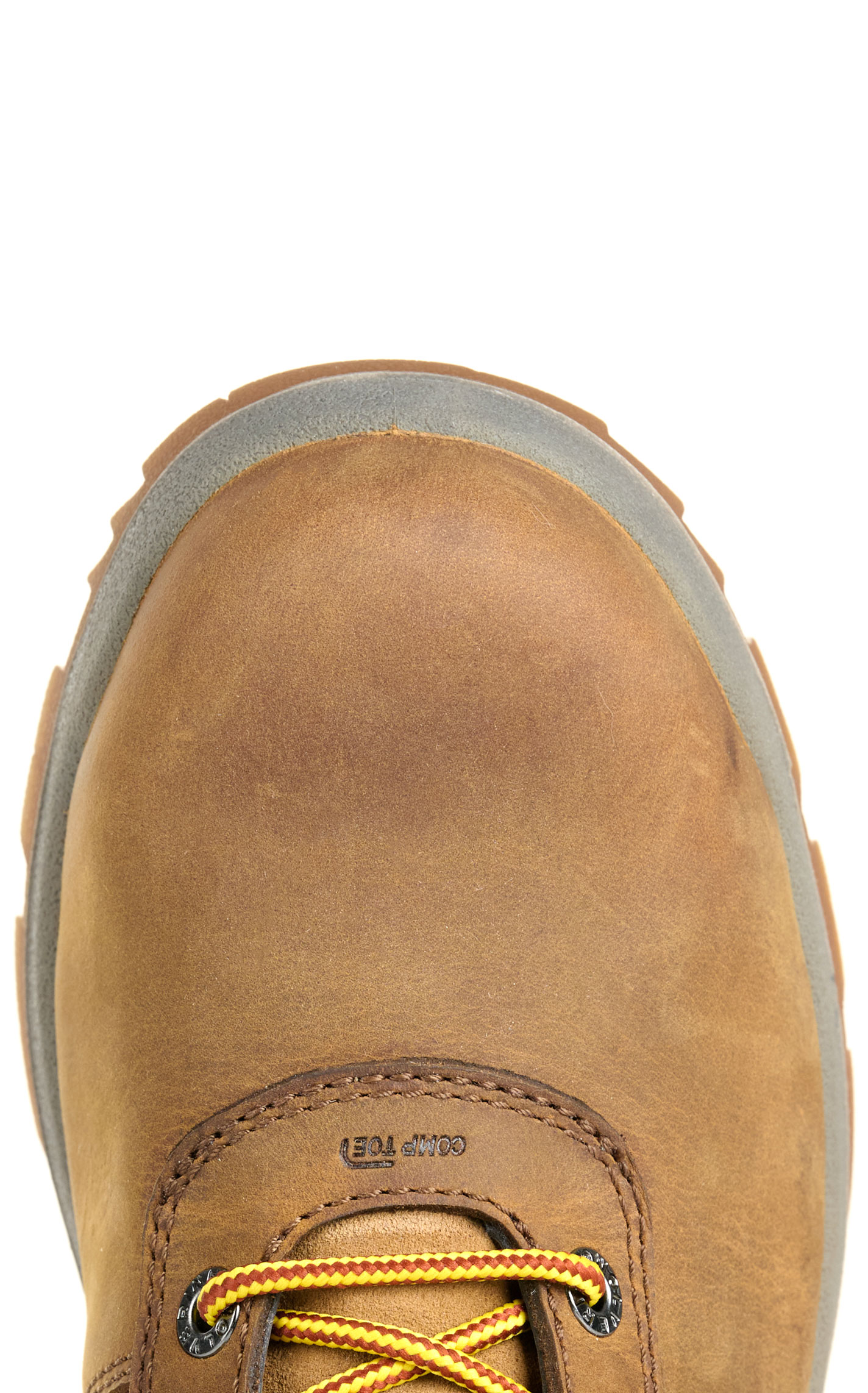 Wolverine Men's Butterscotch & Black Lace Up Leather Work Boots  - Image 1