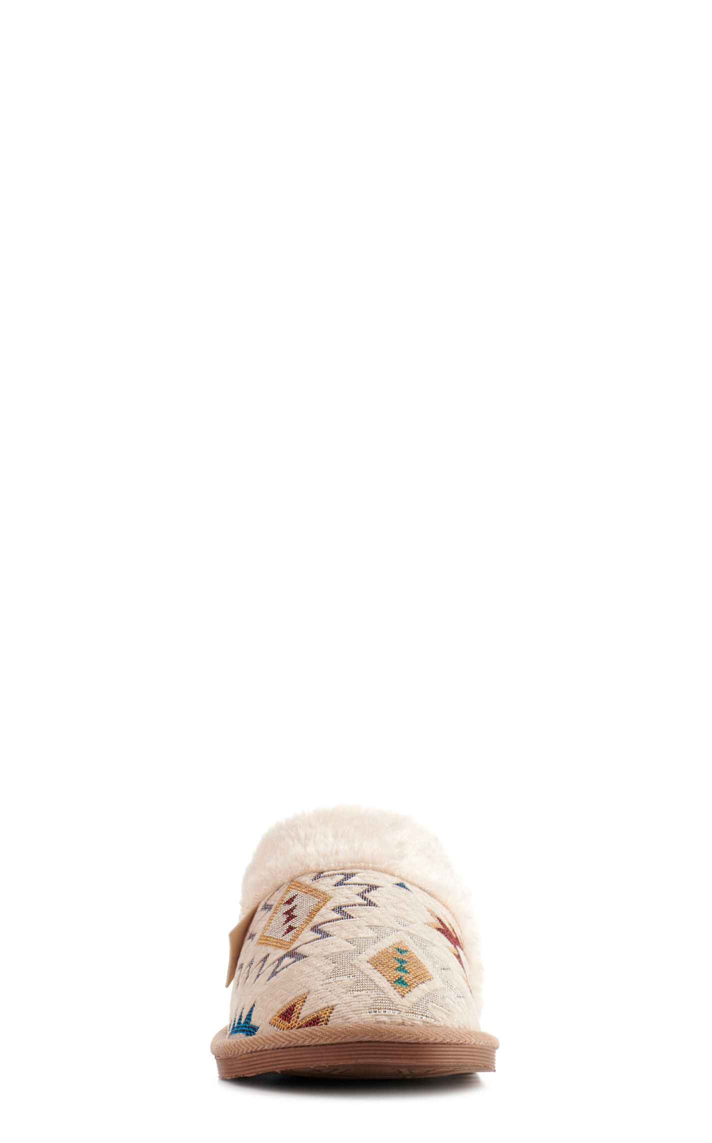 Blazin Roxx Women's Nora Cream Blanket Print Slippers - Image 7
