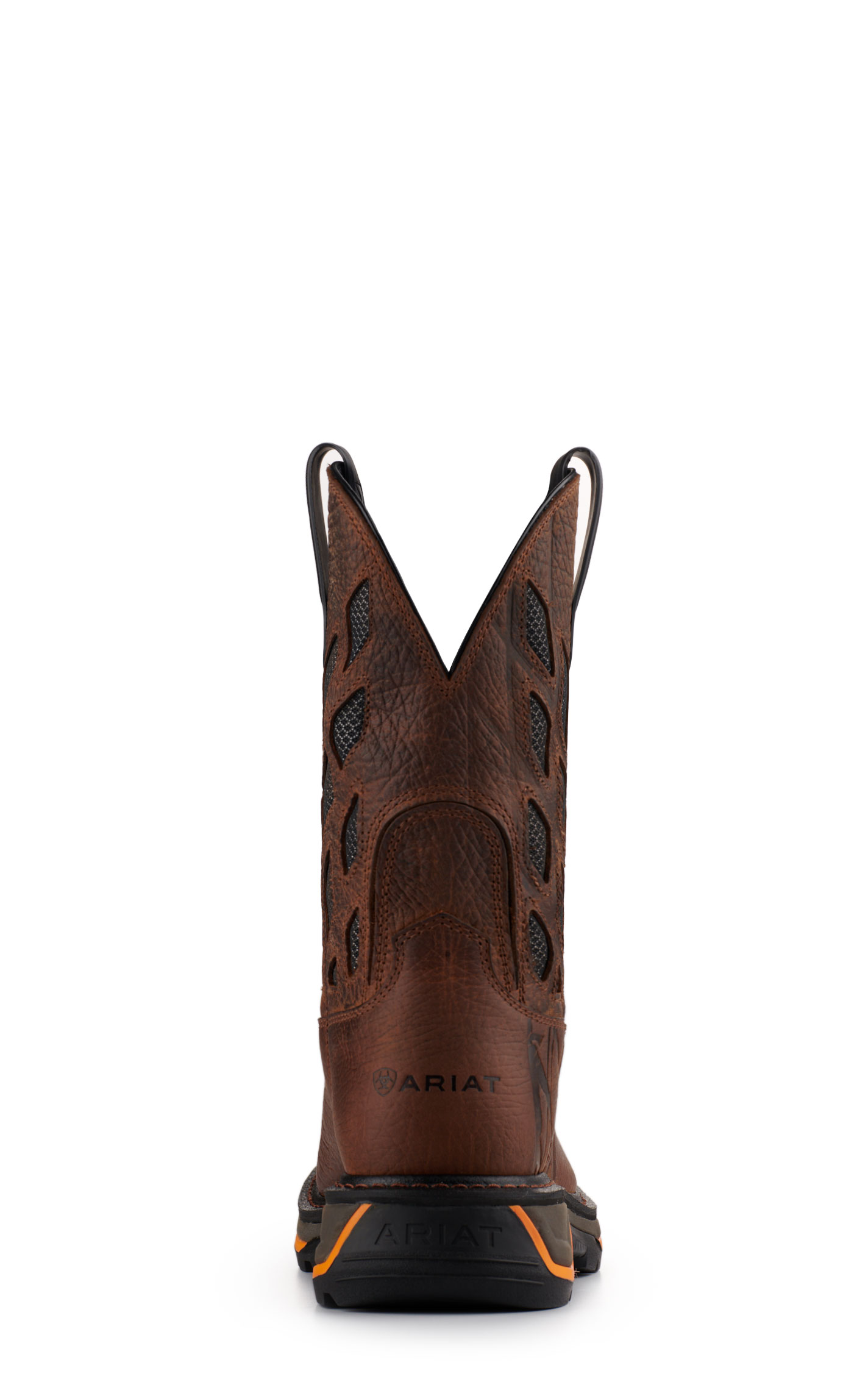 Ariat Men's Big Rig Tread Earth Brown VentTEK Wide Square Composite Toe Work Boot - Image 1