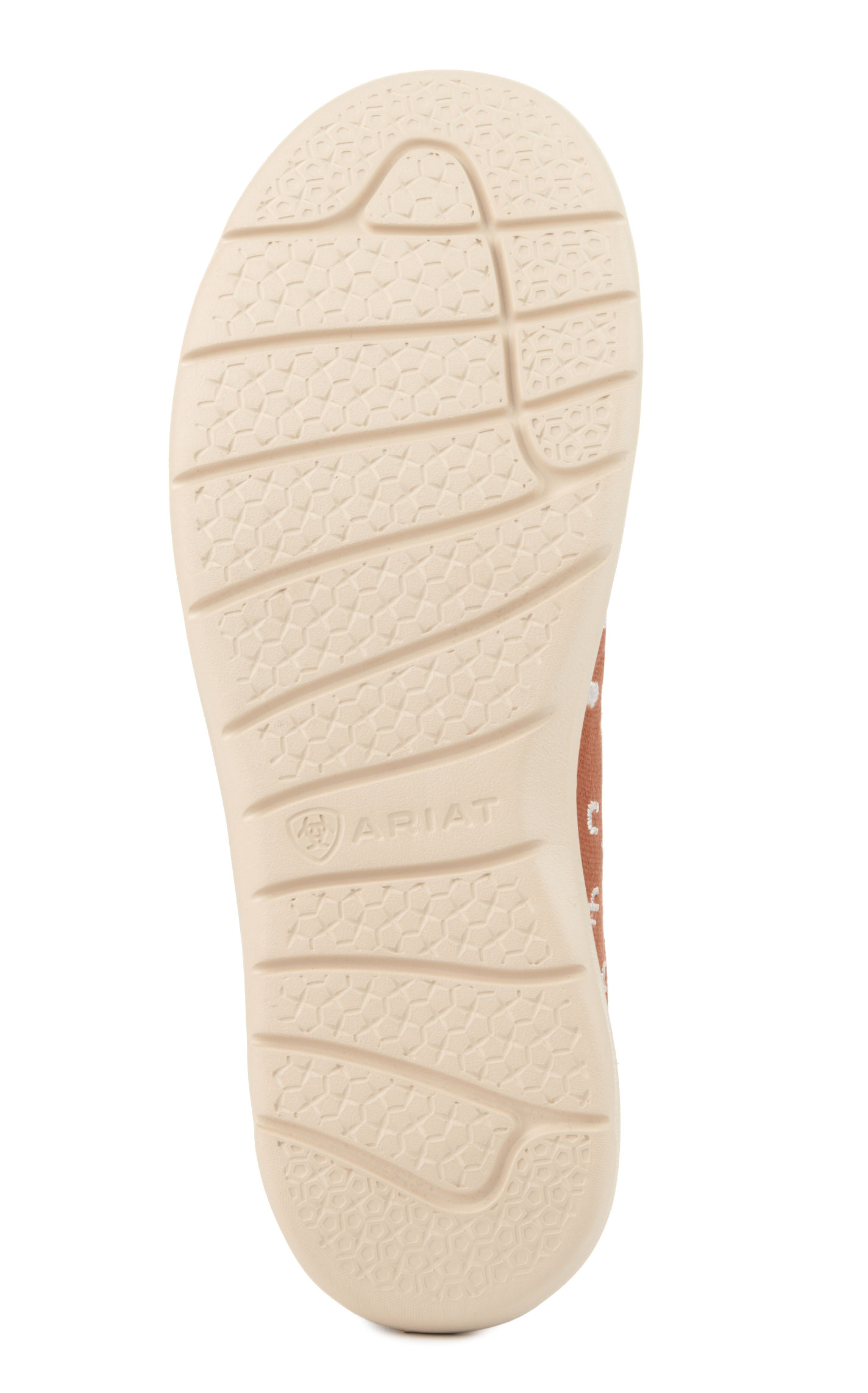 Ariat Women's Hilo Sorrel Western Icons Embroidery Canvas Lace Up Casual Shoes - Image 1