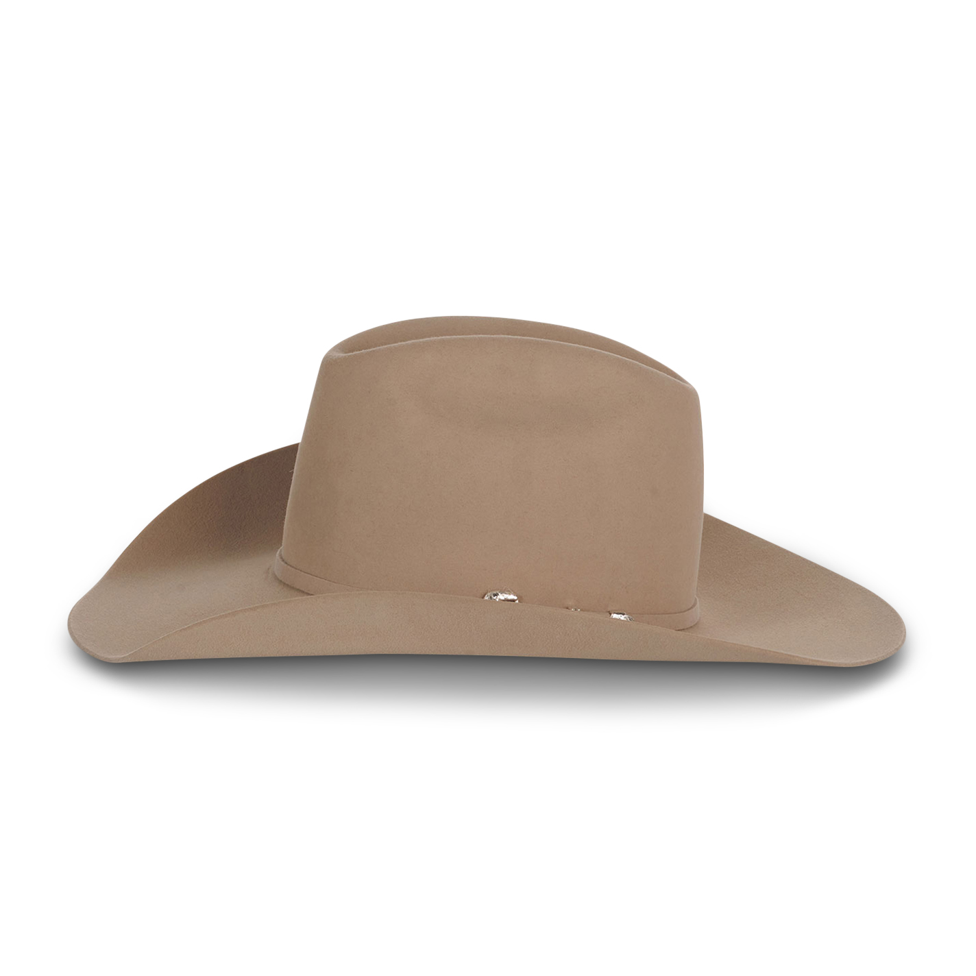 Resistol Wilderness 6X Silverbelly Cattleman's Crown Felt Cowboy Hat - Image 1