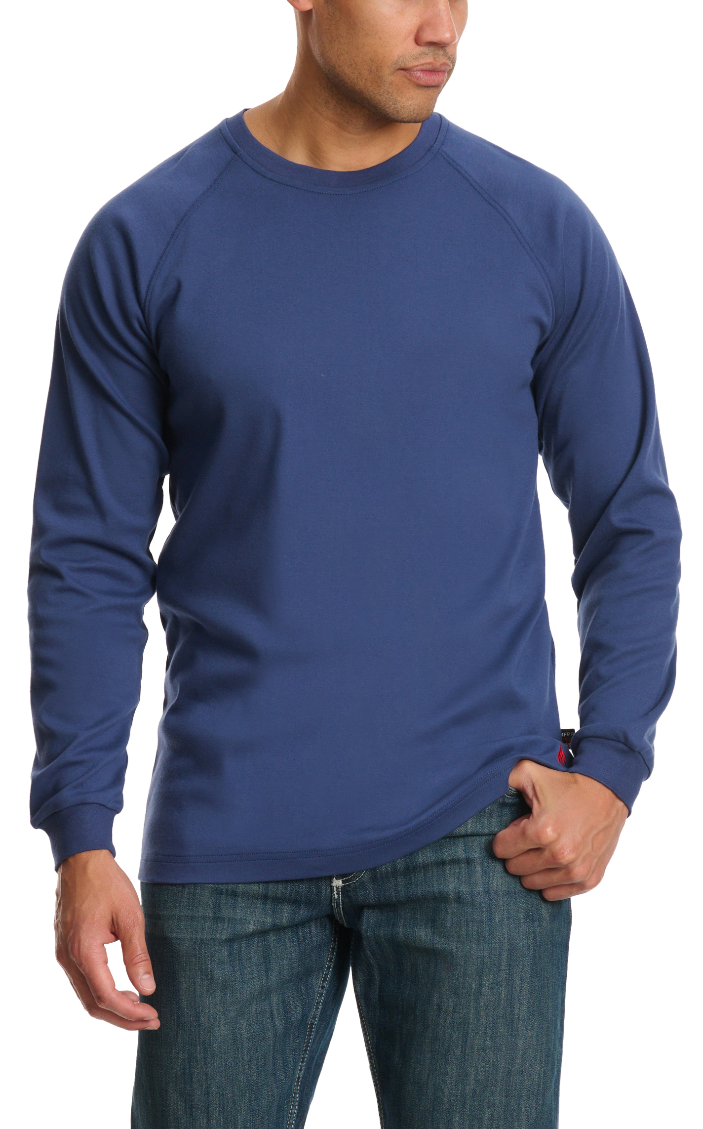 Forge Men's Rich Blue American Flag Rig FR T-Shirt - Image 2