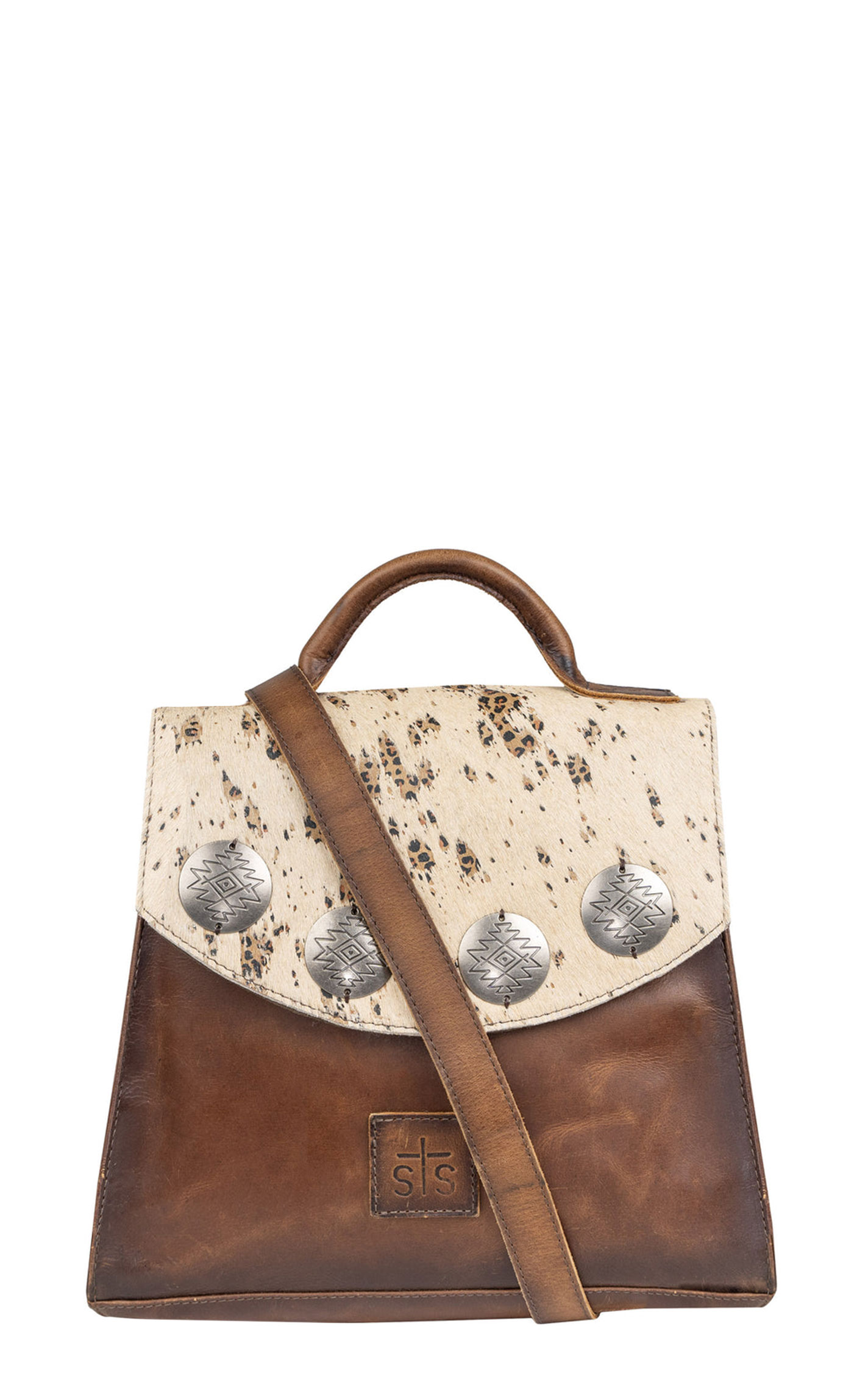 STS Ranchwear Cowhide Hair On Hide Serengeti Remi Backpack - Image 1