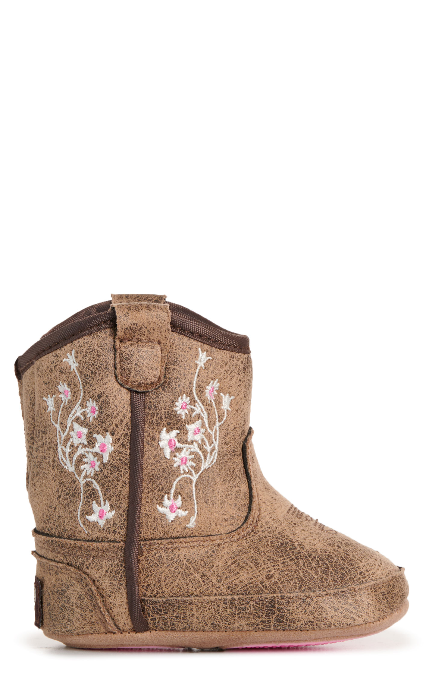 Twister Infant Baby Bucker Lily Floral Round Toe Cowboy Boots - Image 6