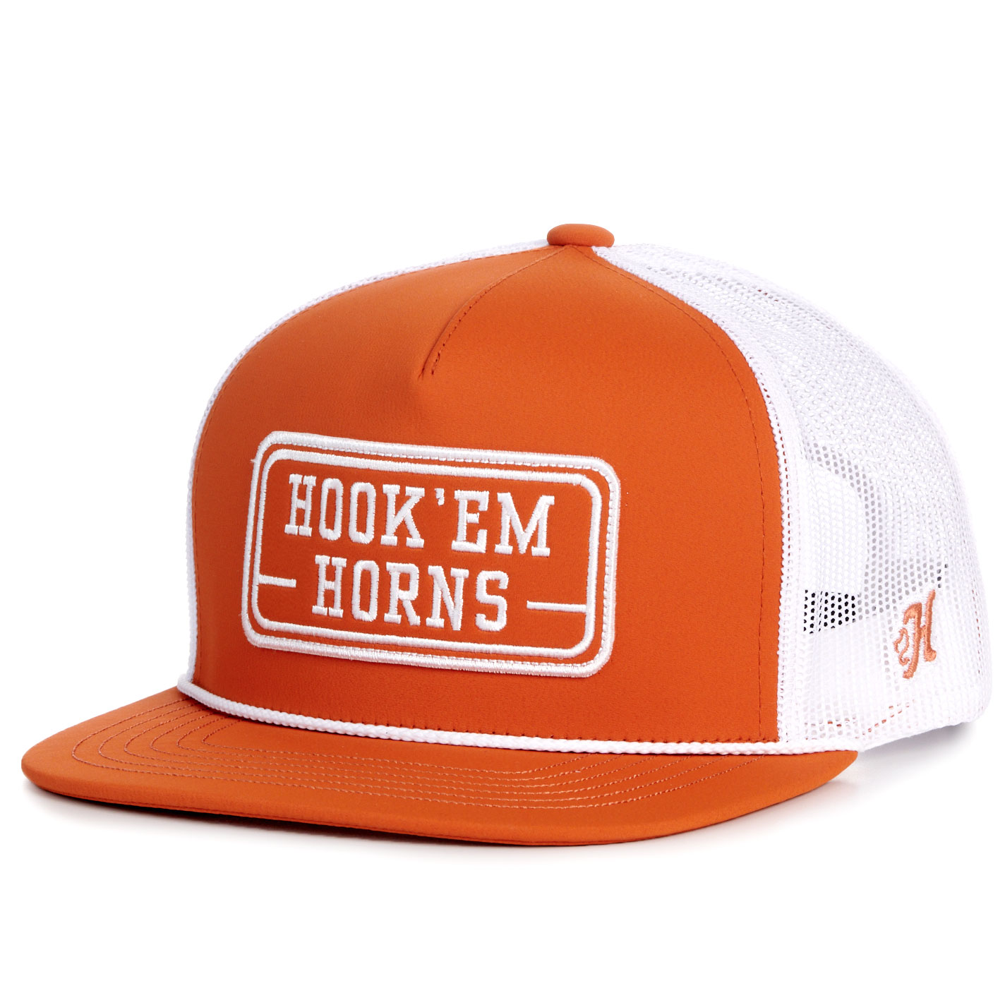 Hooey Collegiate Collection Burnt Orange UT Hands Up Logo Patch Cap - Image 1