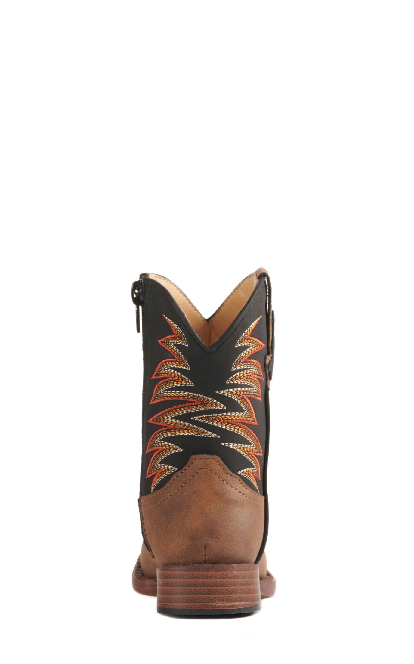 Roper Toddlers' Tan and Black Square Toe Cowboy Boots - Image 1