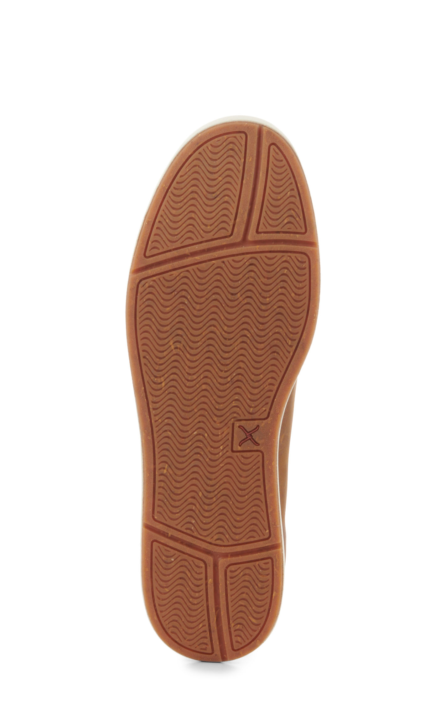 Twisted X Men's Lion Tan UltraLite X Moc Toe Boat Shoes - Image 1