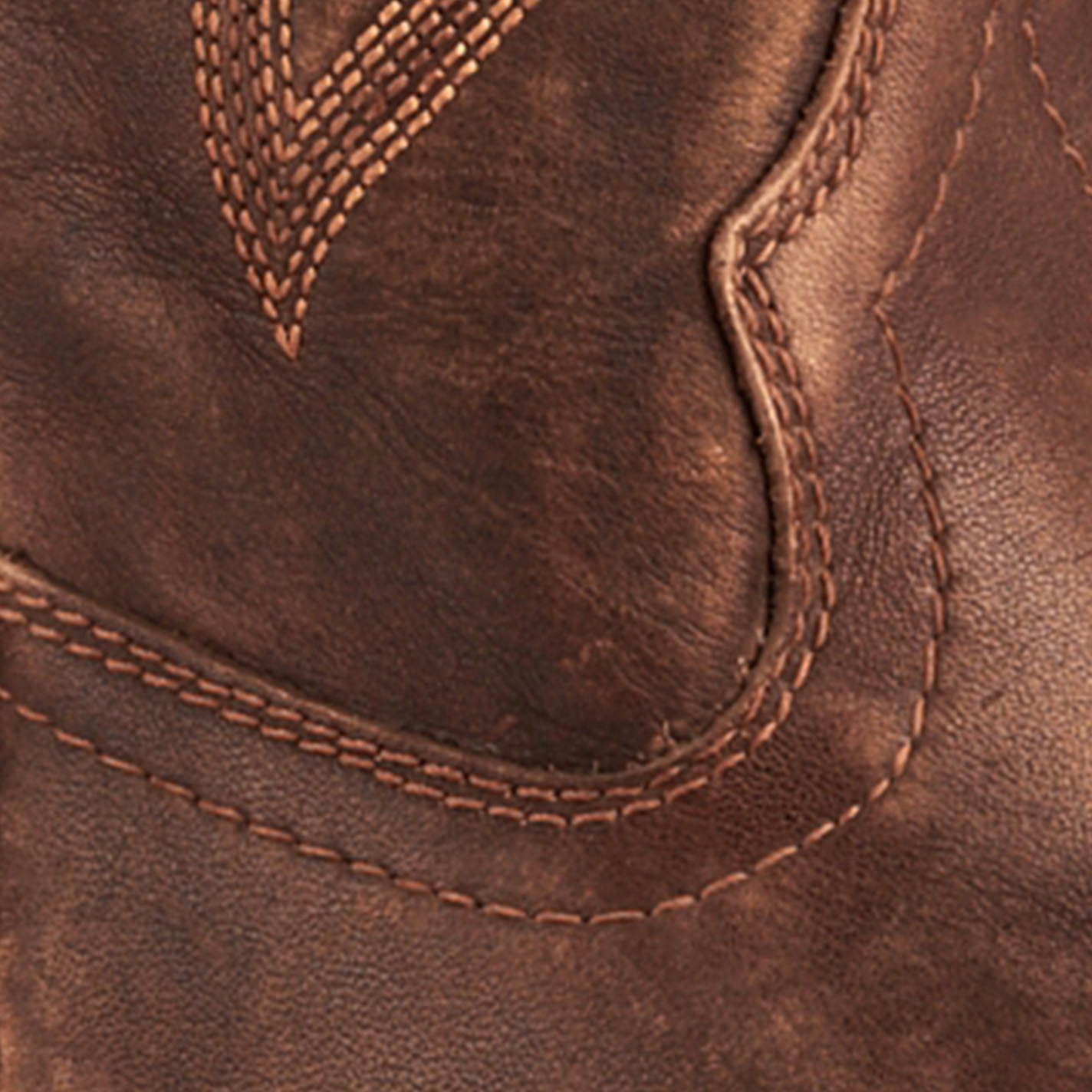 Ariat Women's Casanova Distressed Brown Snip Toe Tall Cowboy Boots - Image 1