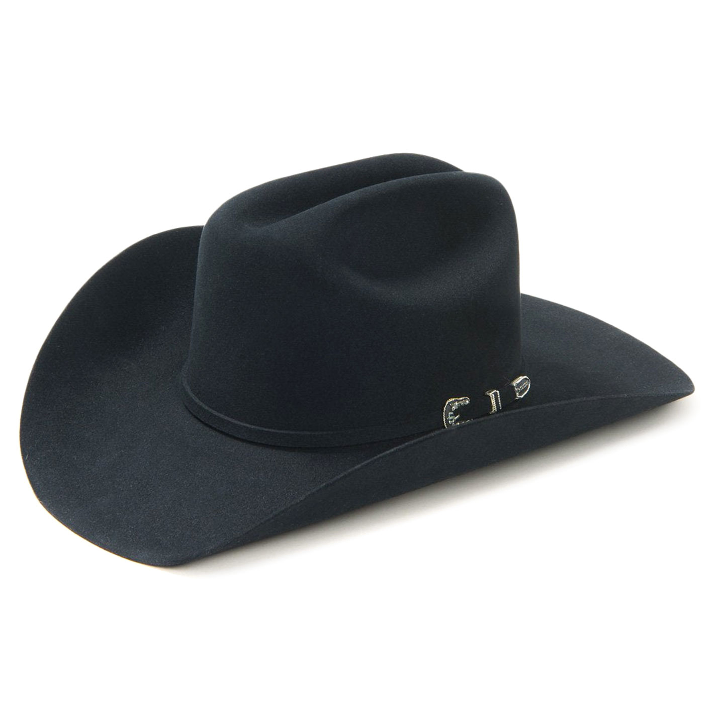 Stetson 6X Skyline Black Felt Cowboy Hat - Image 1