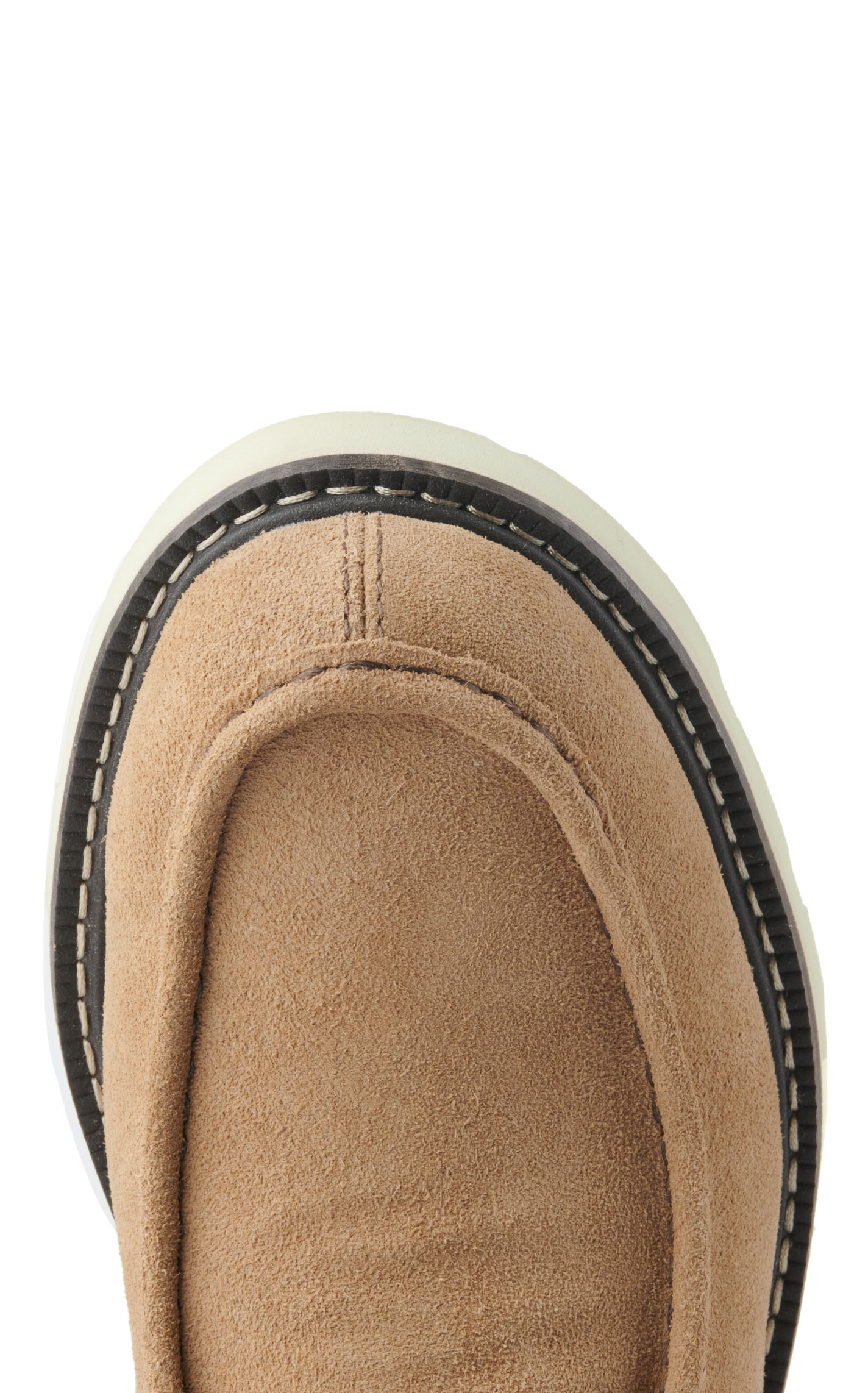 Ariat Men's Recon Country Dirty Taupe Suede Moc Toe Lace Up Casual Shoe - Image 1