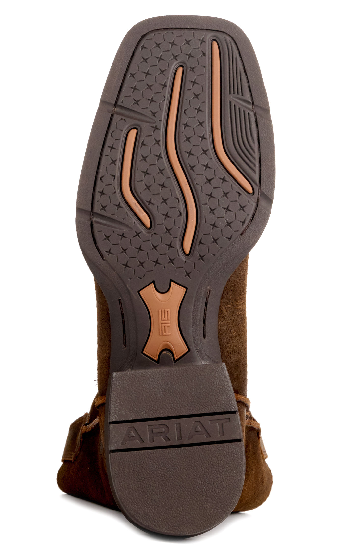 Ariat Men's Aged Smokehouse Roughout Wide Square Toe Cowboy Boots - Image 1