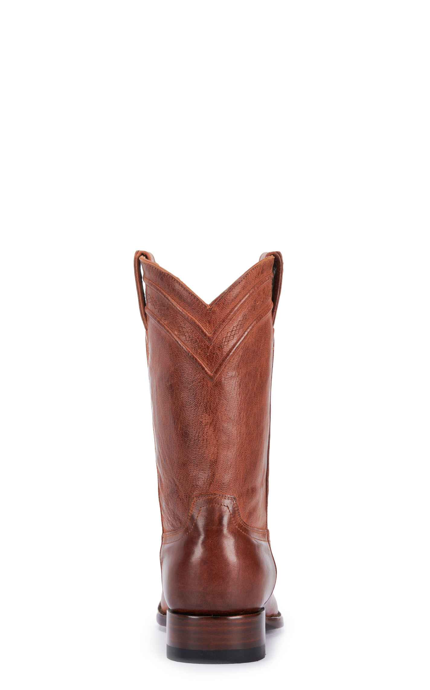 JRC & Sons Men's Todd Mad Dog Goat Leather Round Toe Roper Boot in Peanut Brittle - Image 1