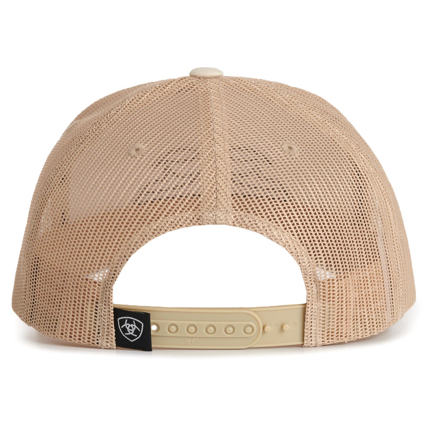 Ariat Men's Latte & Cream Embroidered Boot Stitch Cap - Image 1