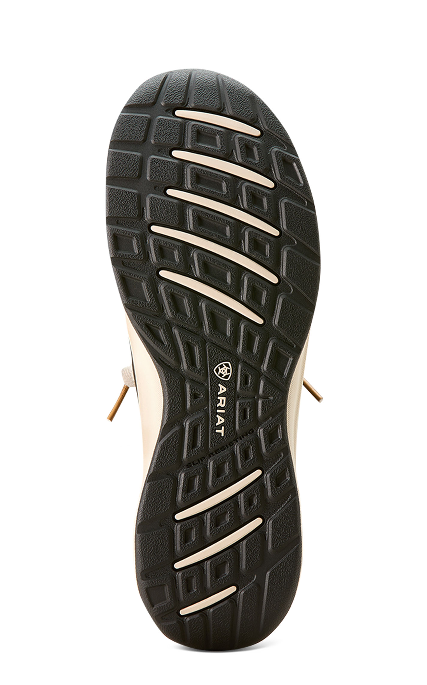 Ariat Women's Buckeye Satin Black Leather Waterproof Moc Toe Casual Shoe - Image 1