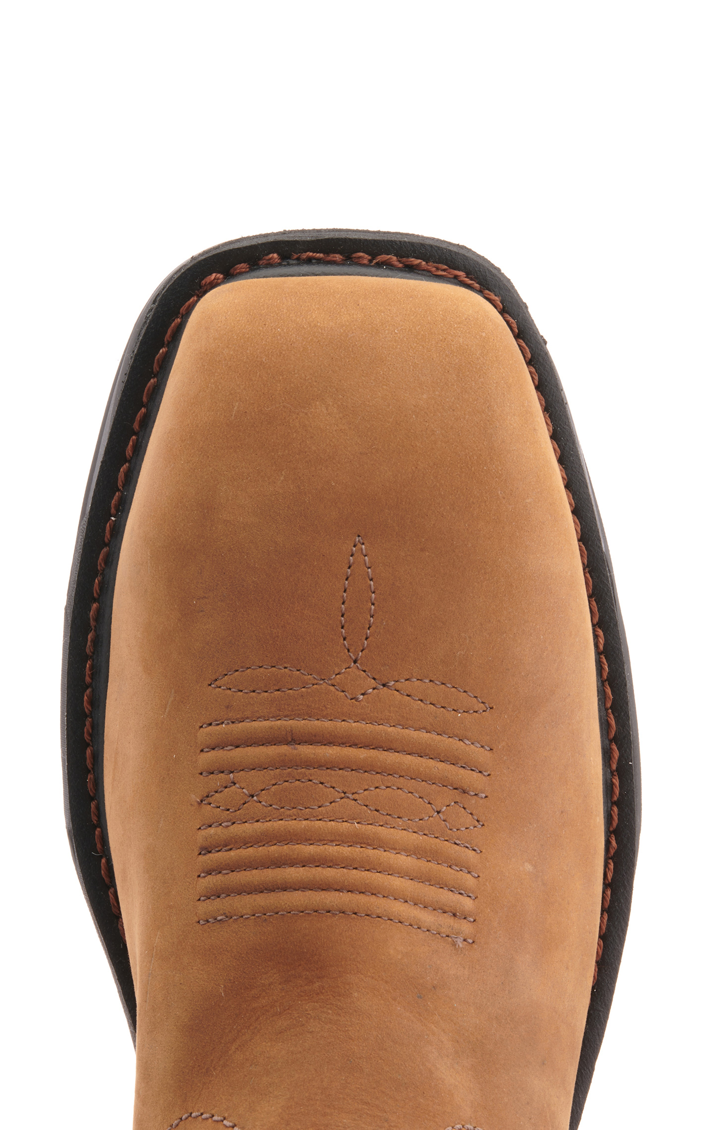 Ariat Men's WorkHog XT Distressed Brown Waterproof Wide Square Composite Toe Work Boot - Image 1