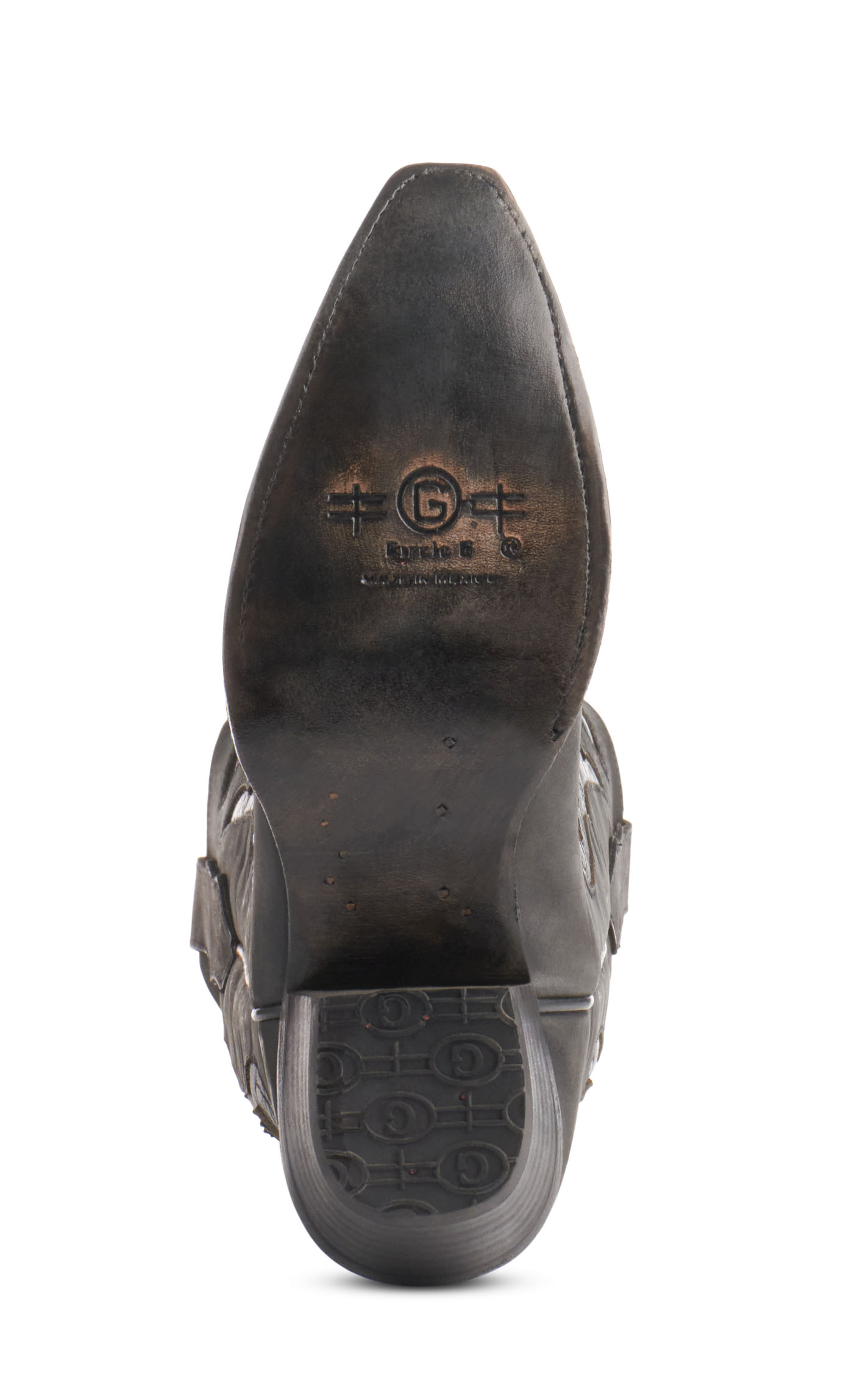 Circle G by Corral Women's Black with Inlays Snip Toe Cowboy Boots - Image 1