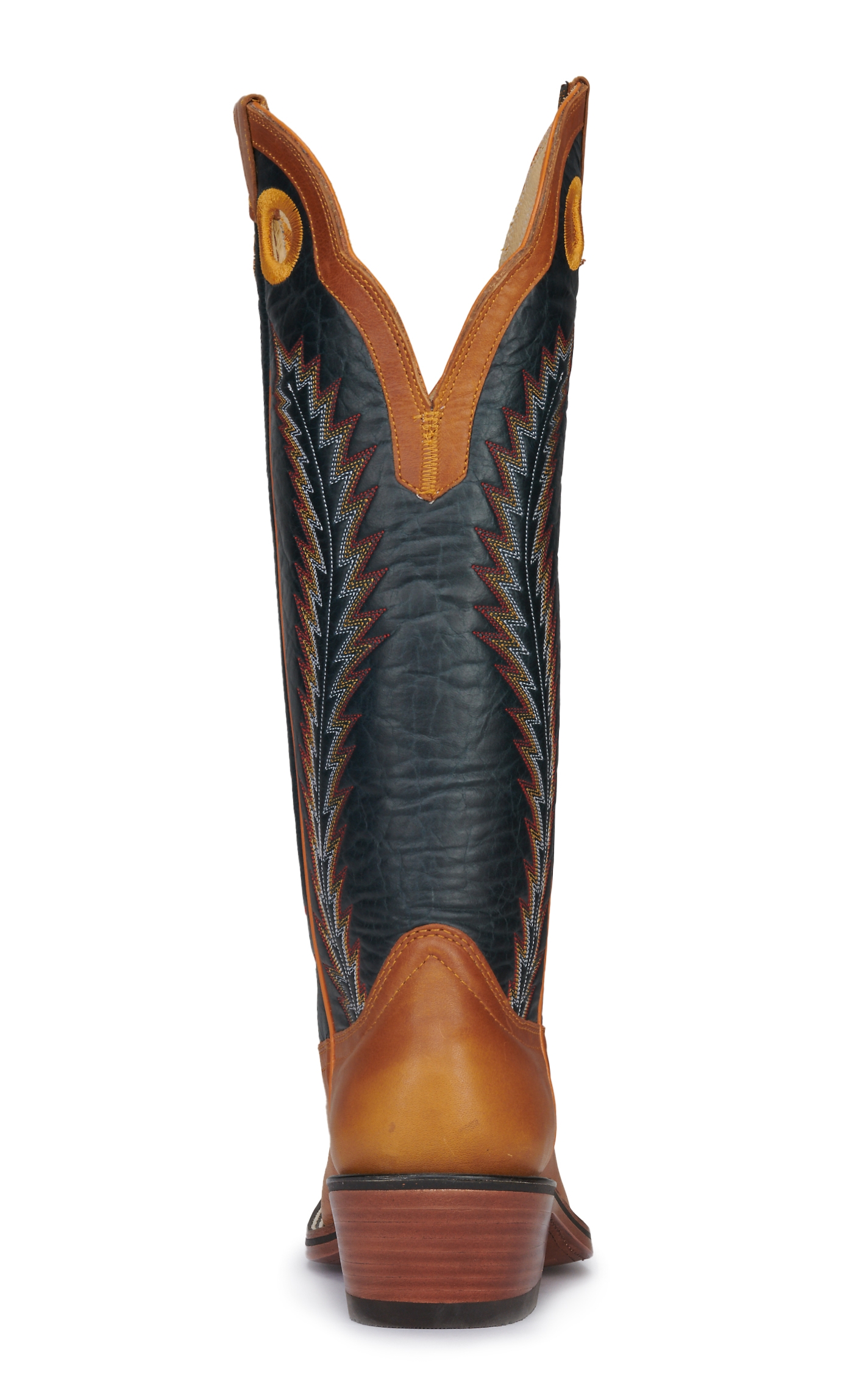 Hondo Men's Honey Crazy Horse and Navy 16\