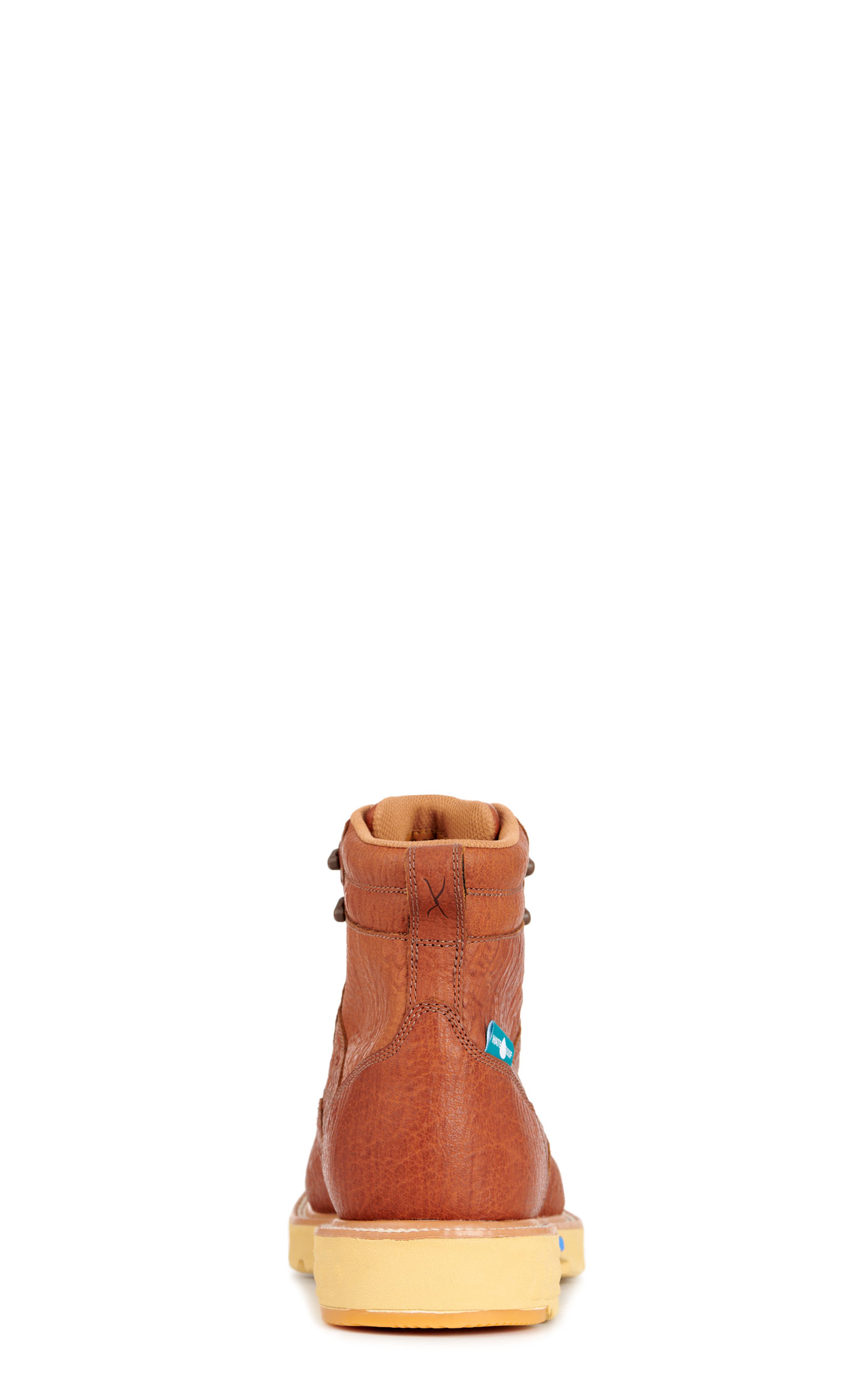 Twisted X Men's Rustic Brown CellStretch Round Toe Work Boots - Image 4
