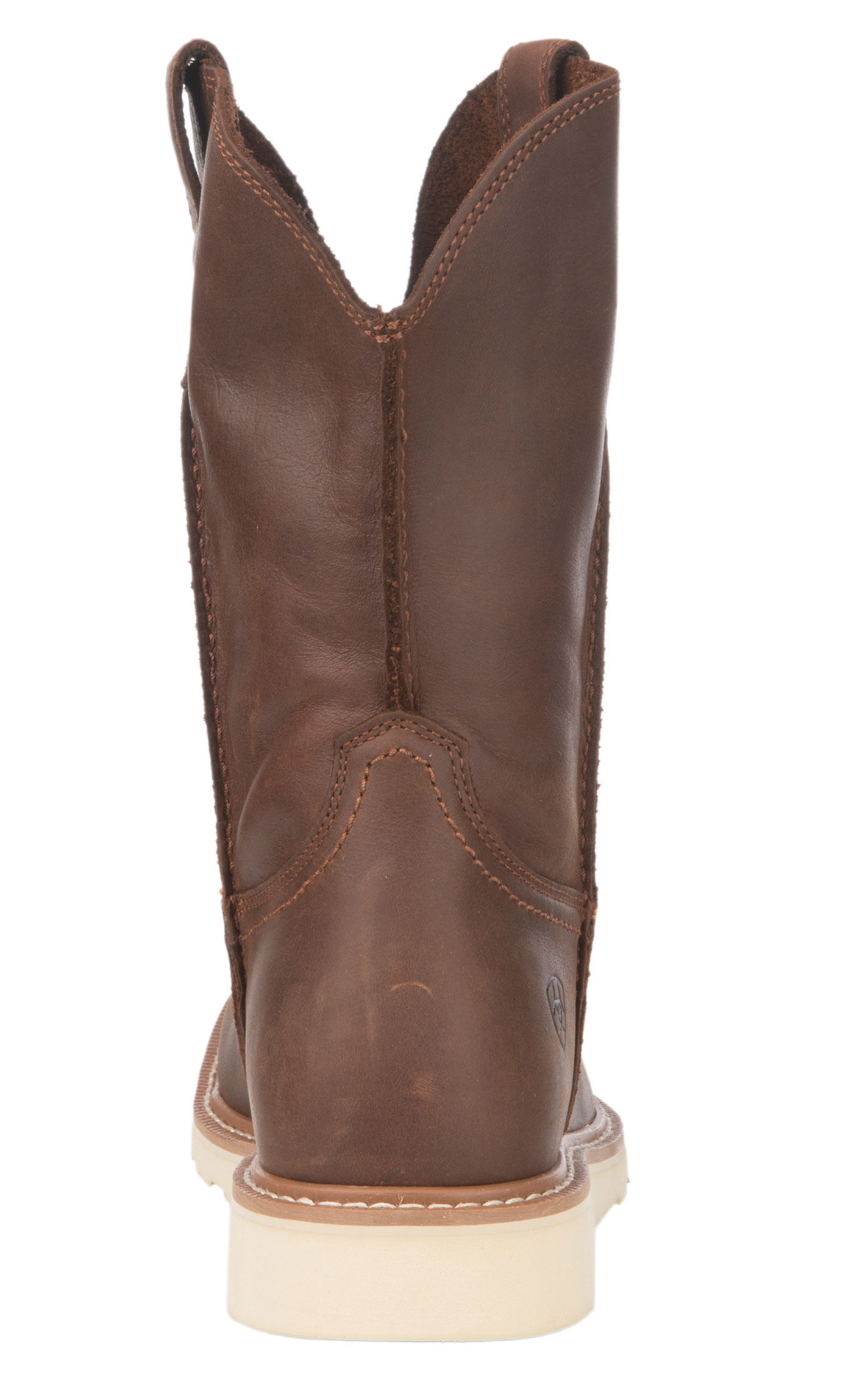 Ariat Men's Rambler Recon Foothill Brown Square Toe Wedge Outsole Cowboy Boots - Image 1