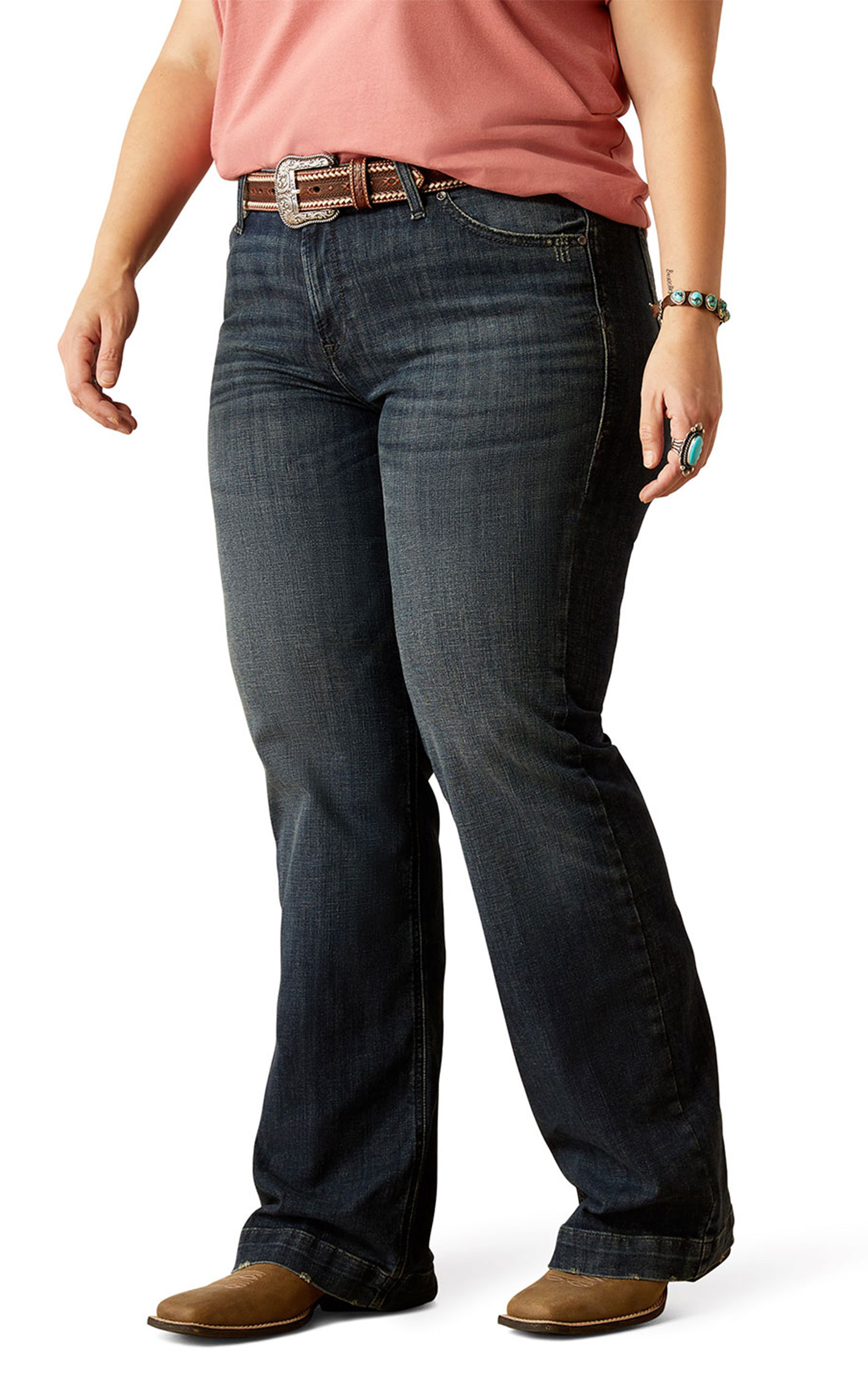 Ariat R.E.A.L. Women's Elsie Missouri Trouser Jeans - Plus Sizes - Image 1