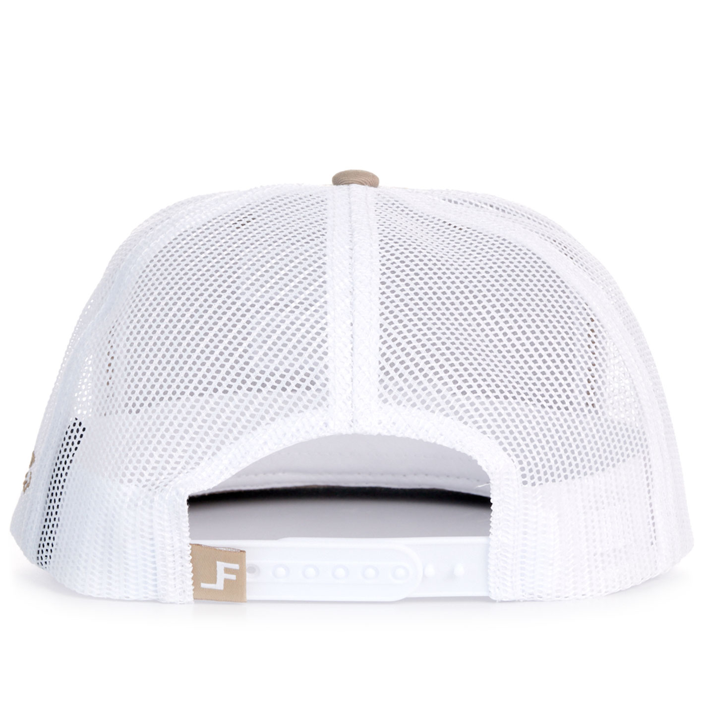 Lane Frost Rambler Khaki & White Aztec Logo Cap - Image 1