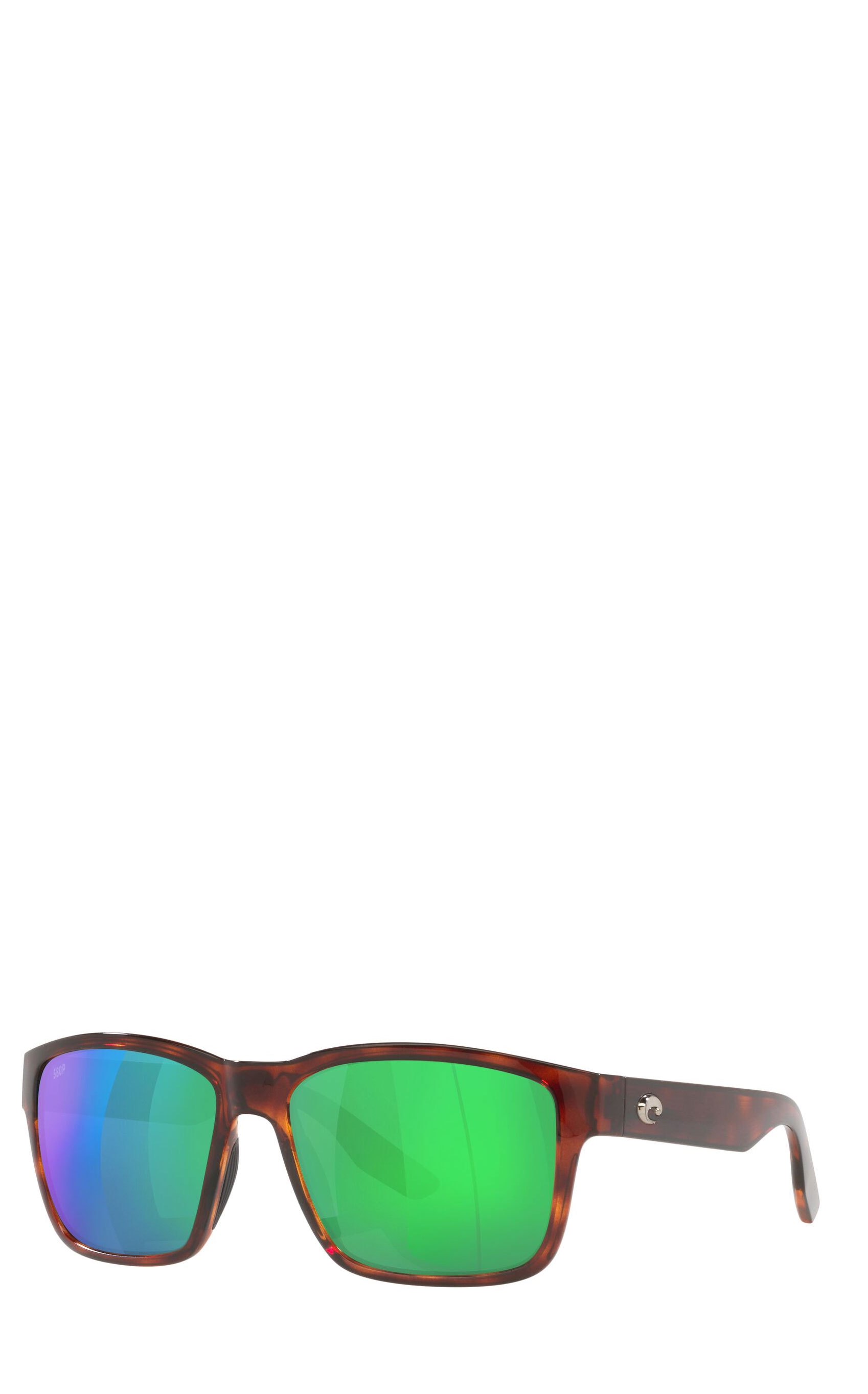Costa Paunch Tortoise with Green Mirror Polarized Polycarbonate Lenses Sunglasses - Image 1