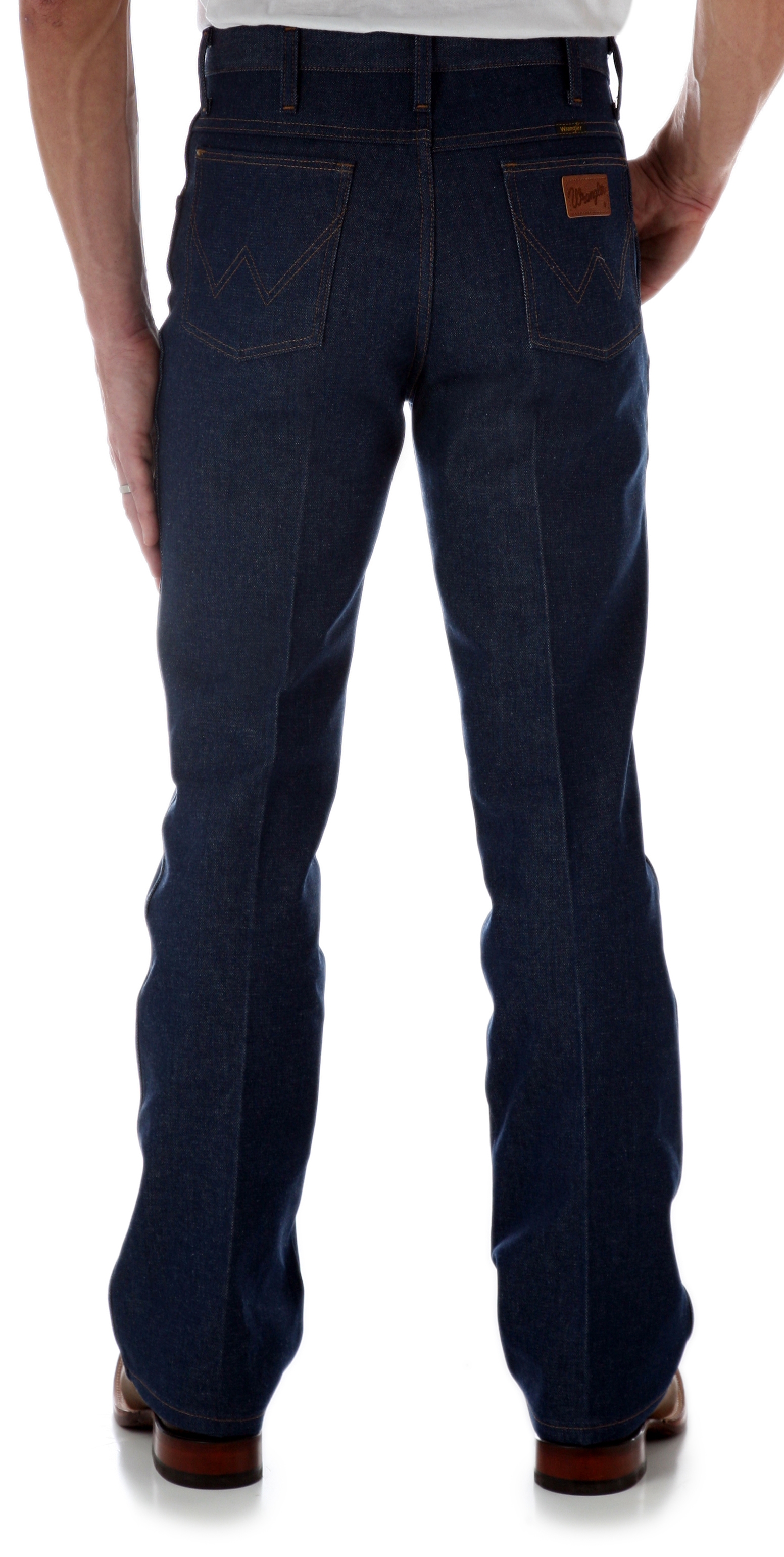 Wrangler Men's Cowboy Cut Boot Cut Slim Fit Jeans - Big & Tall - Image 1