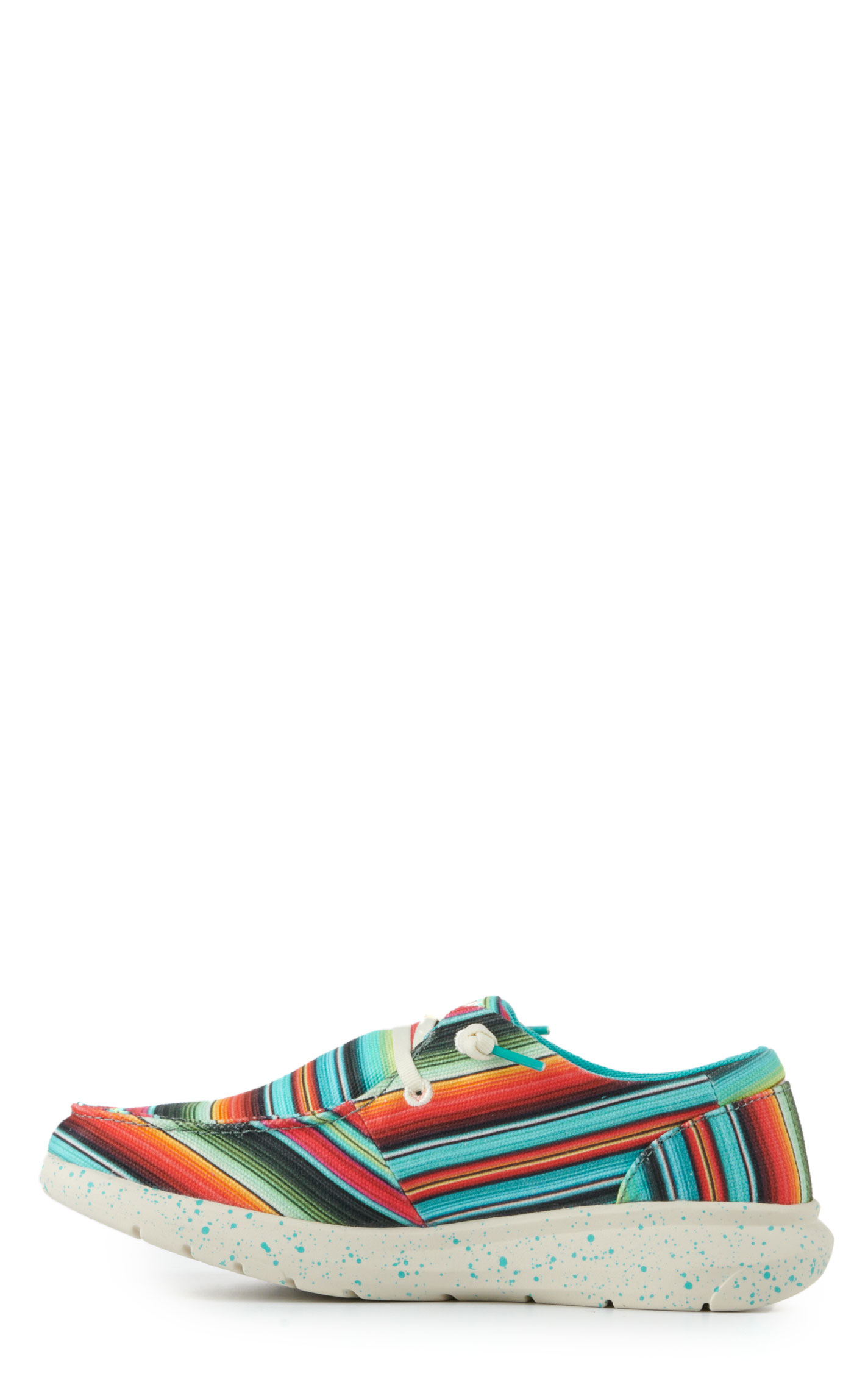 Ariat Women's Hilo Striking Serape Print Moc Toe Lace Up Casual Shoe - Image 1