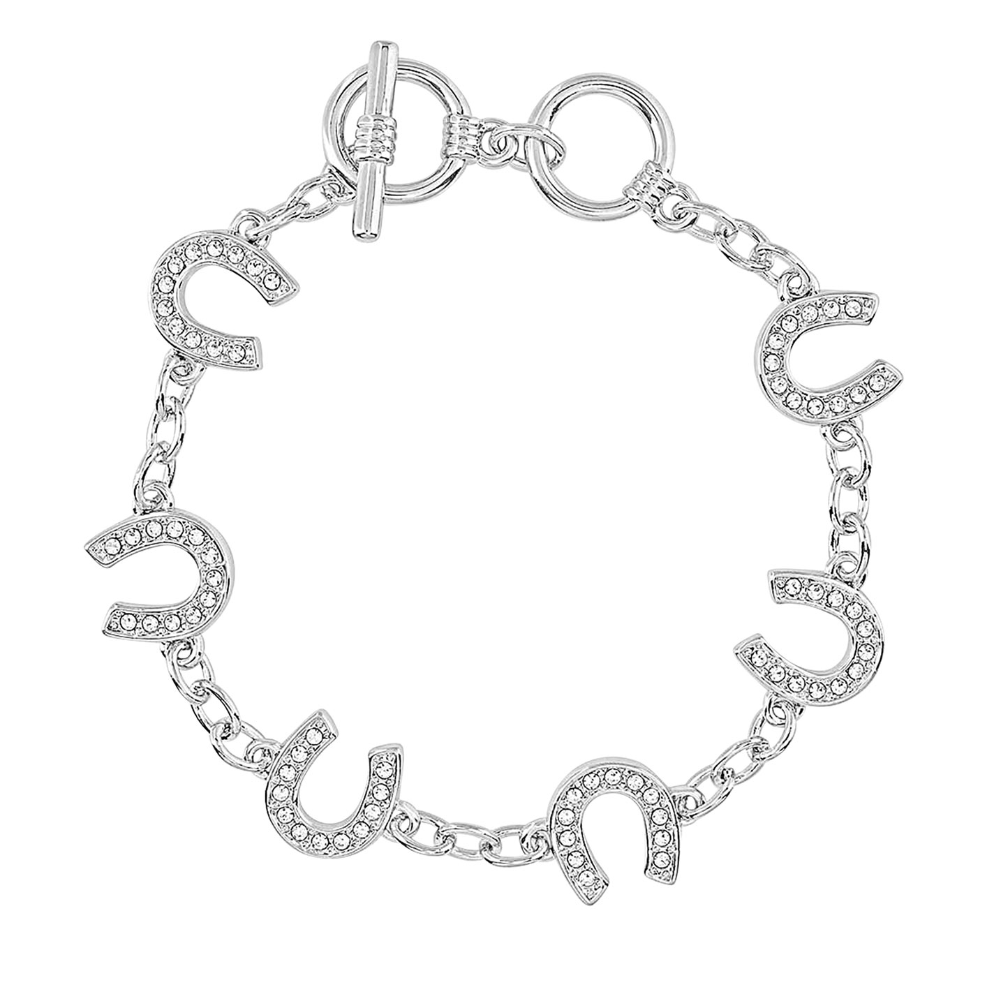 Montana Silversmiths Horseshoe Chain Bracelet - Image 1