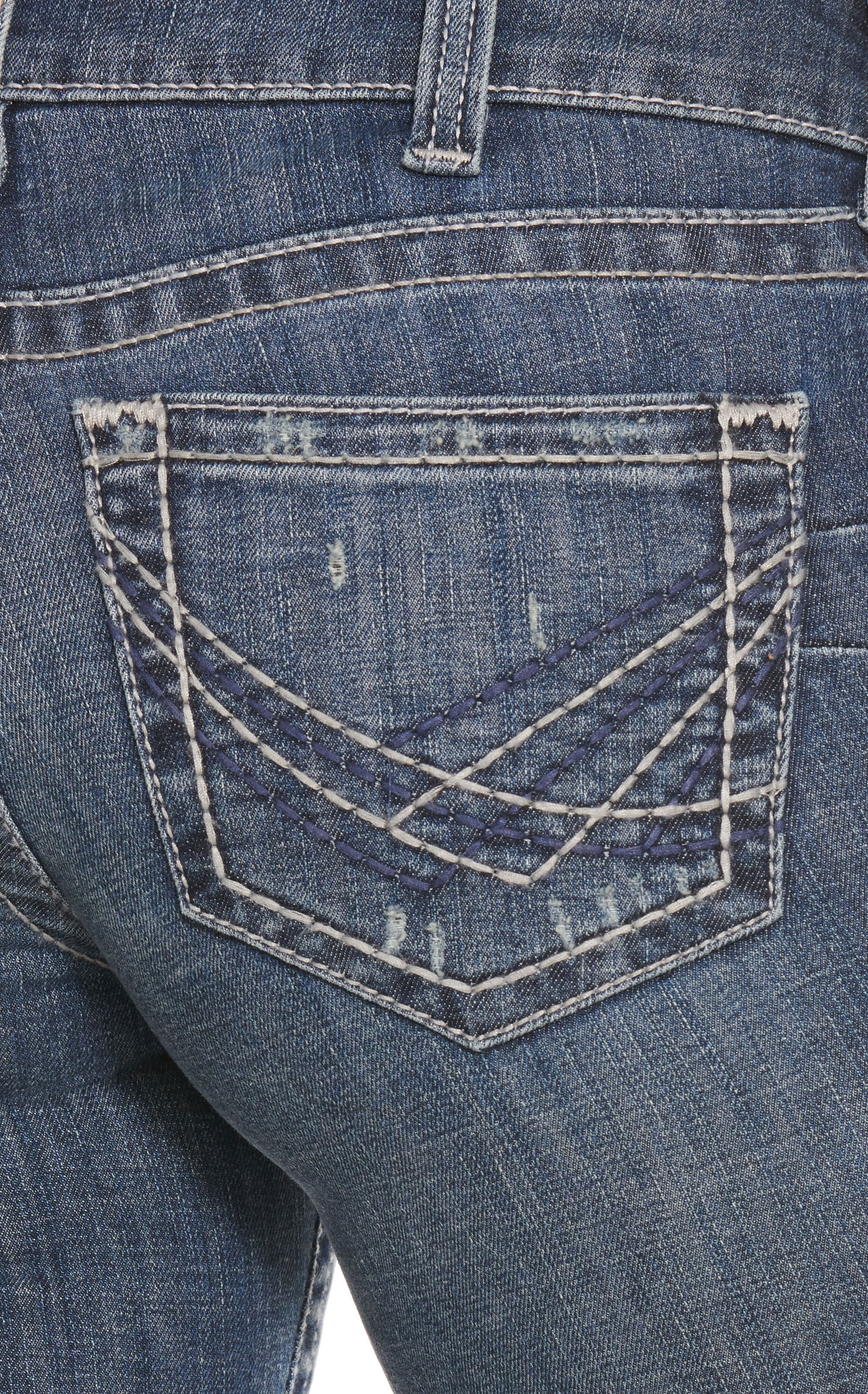 Ariat Women's R.E.A.L. Raquel Canadian Medium Wash Mid Rise Bootcut Jeans - Image 1