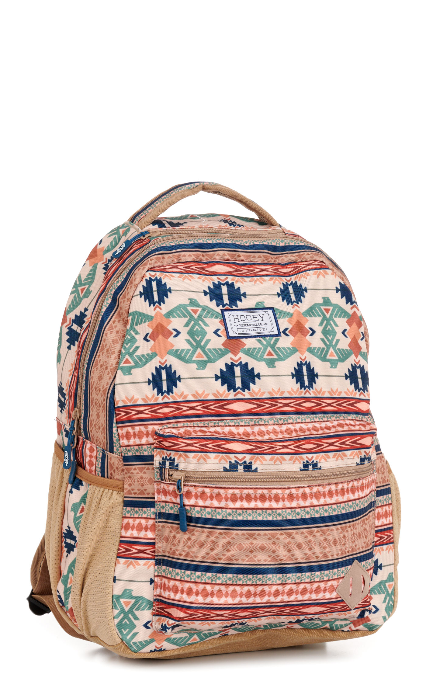 Hooey Recess Tan Thunderbird Print Backpack - Image 1