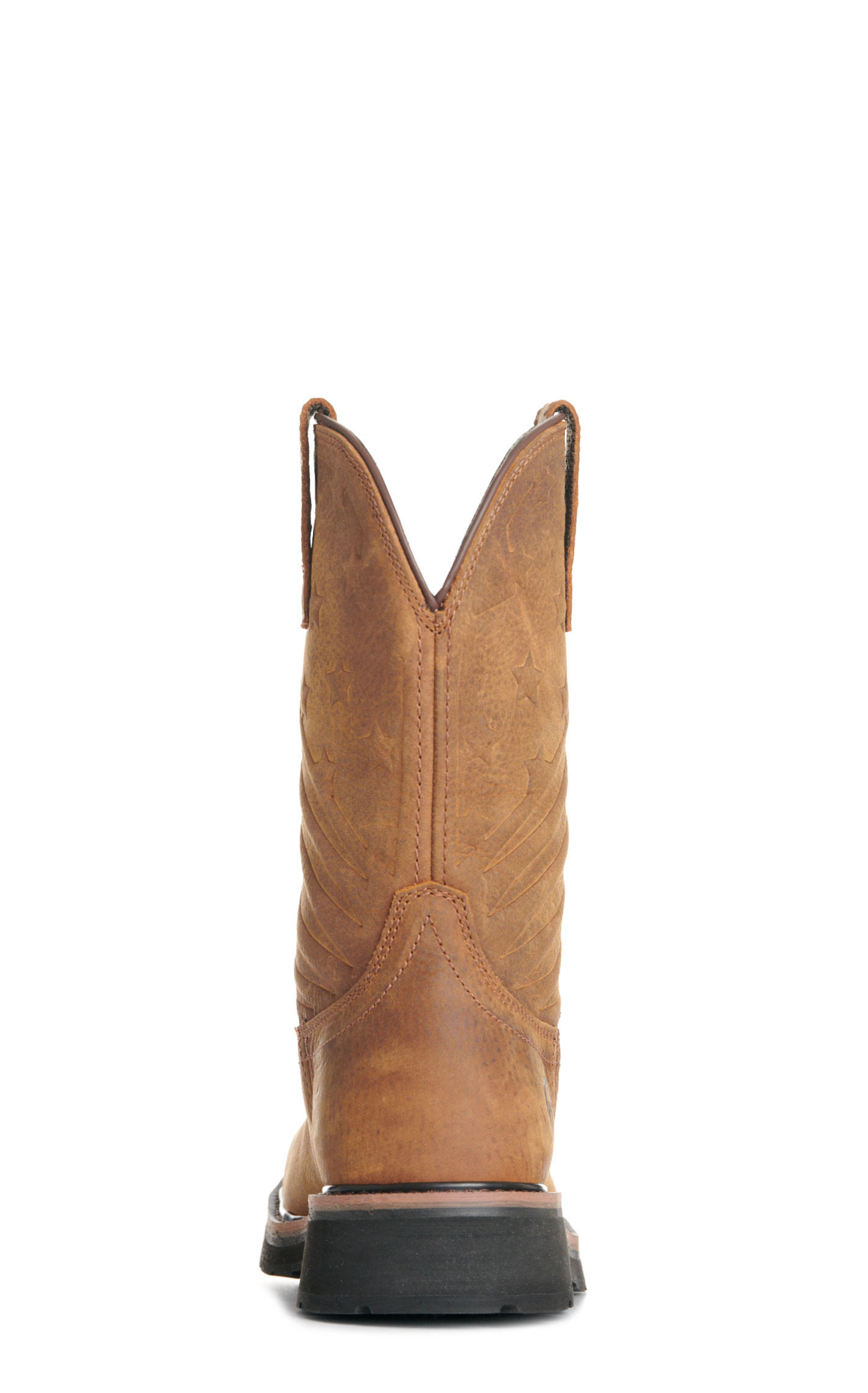 Wolverine Men's Rancher Flag LX Brown Wide Square Steel Toe Work Boots - Image 6