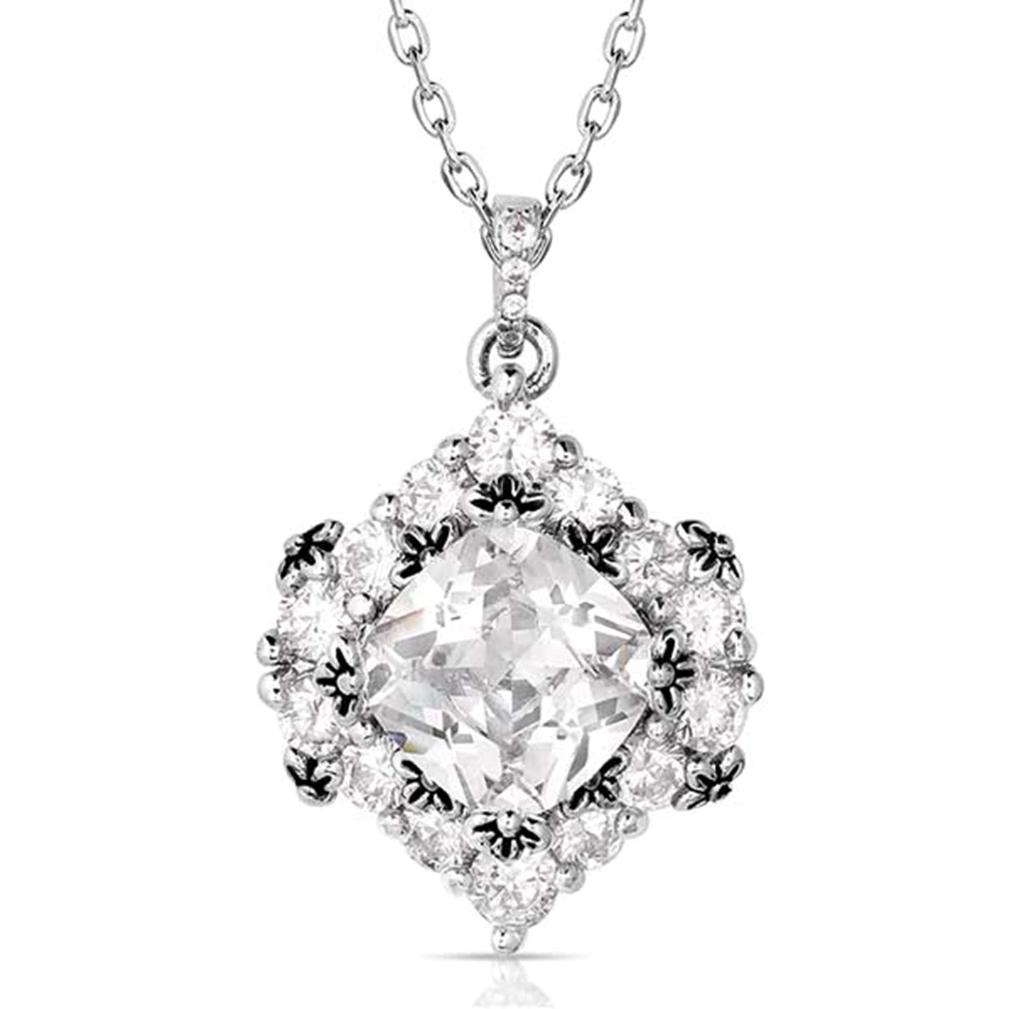 Montana Silversmiths Silver Refined Light Necklace - Image 2