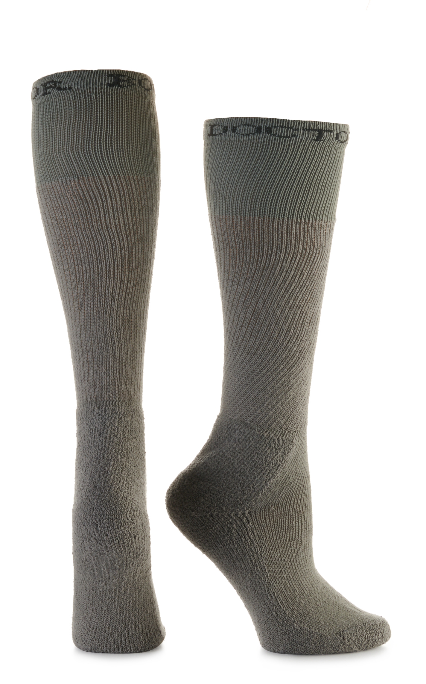 Boot Doctor Men's Gray Over the Calf 3Pk Boot Socks - Image 1
