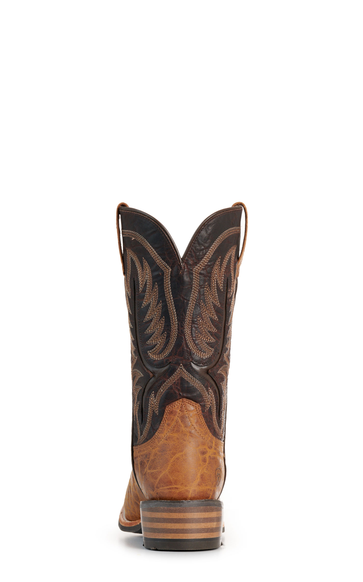 Ariat  Men's Smoked Tan & Aging Barrel Narrow Cutter Toe Cowboy Boots - Image 1
