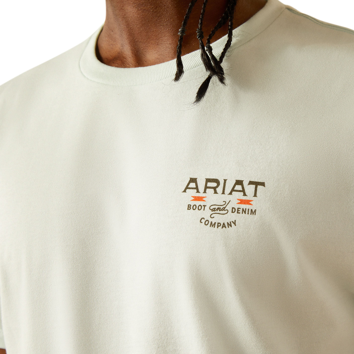Ariat Men's Glacier Lucky Shoe Logo Graphic T-Shirt - Image 1