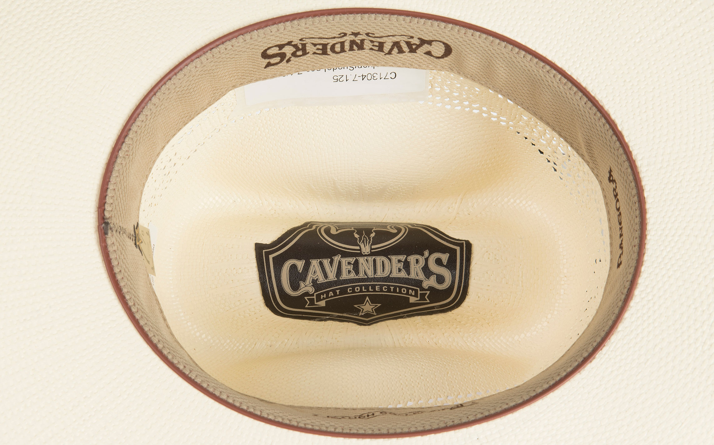 Cavender's Collection Bangora Ivory Cattleman Crown Cowboy Hat - Image 1