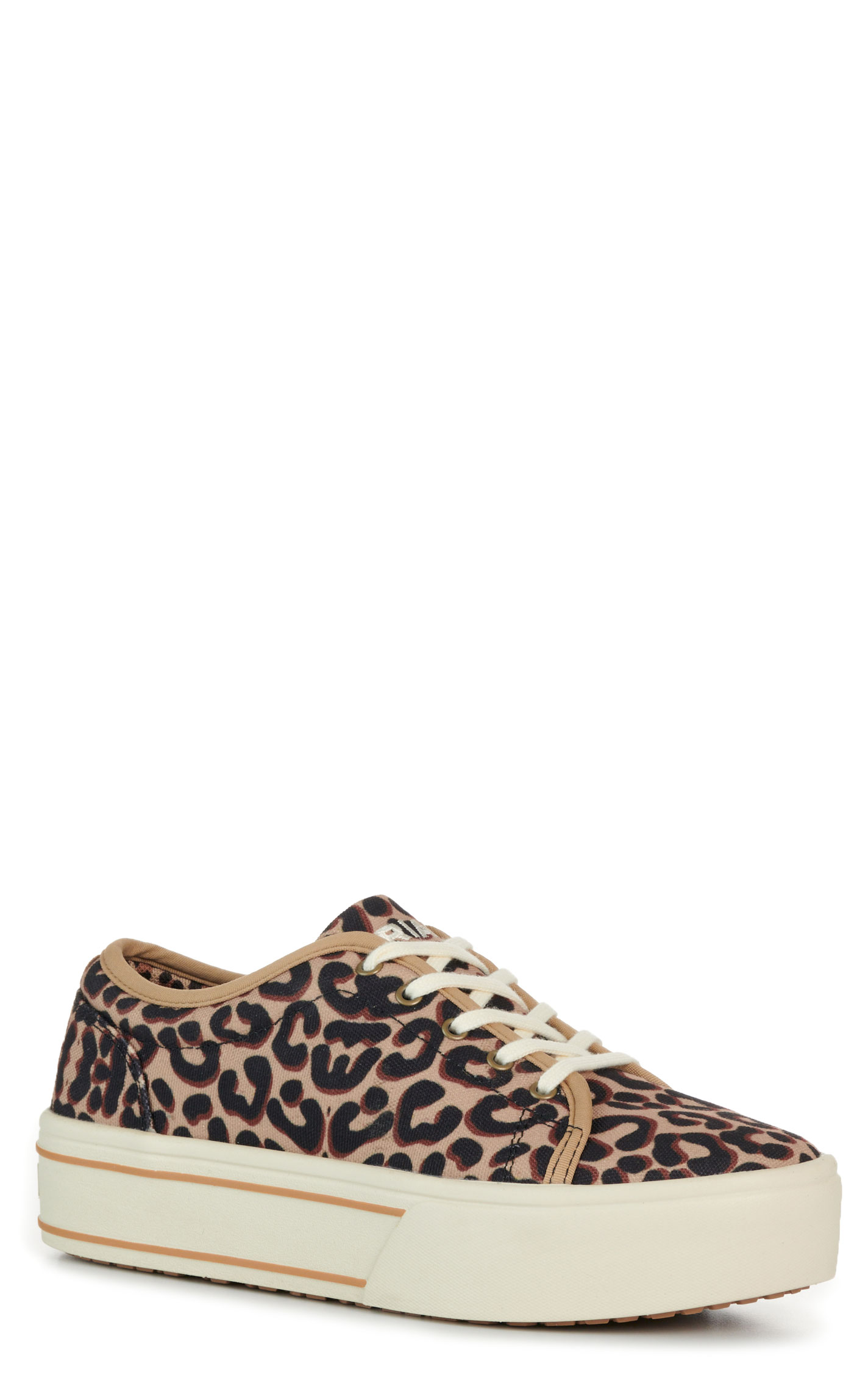Ariat Women’s Leopard Skylar Lace Up Round Toe Casual Shoe - Image 1