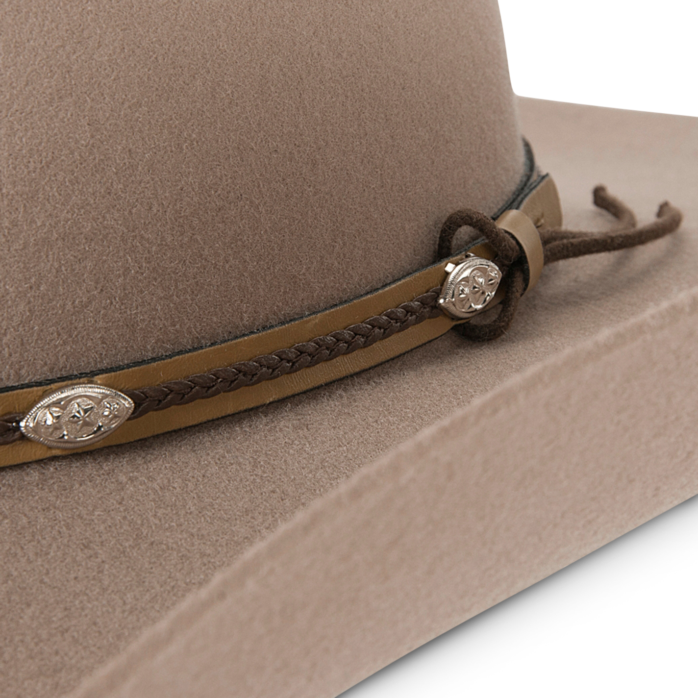 Master Hatters 3X Fawn Ruidosa Two Tone Wool Cowboy Hat - Image 1