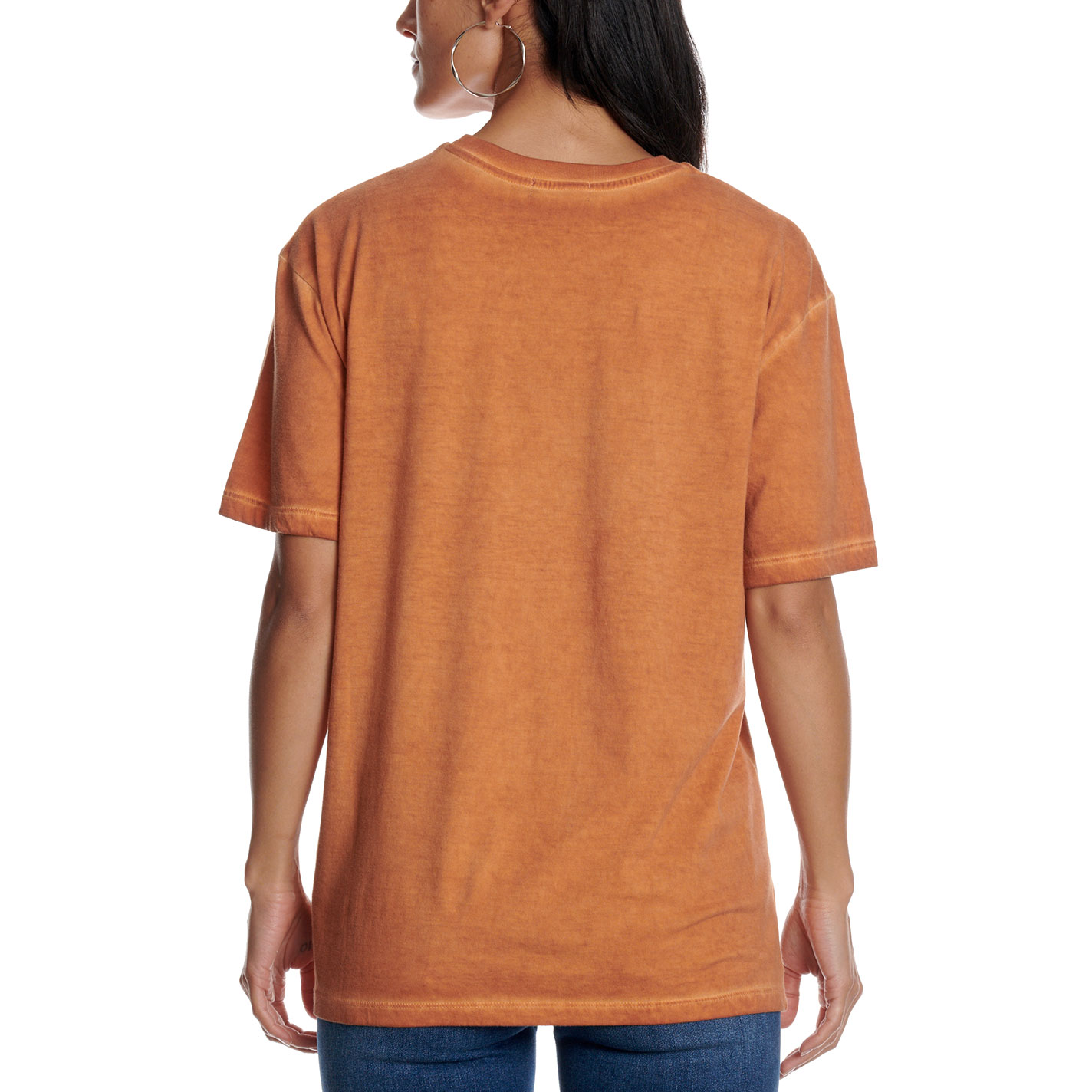 Zutter Women's Burnt Orange Cowboys & Country Music Graphic T-Shirt - Image 1